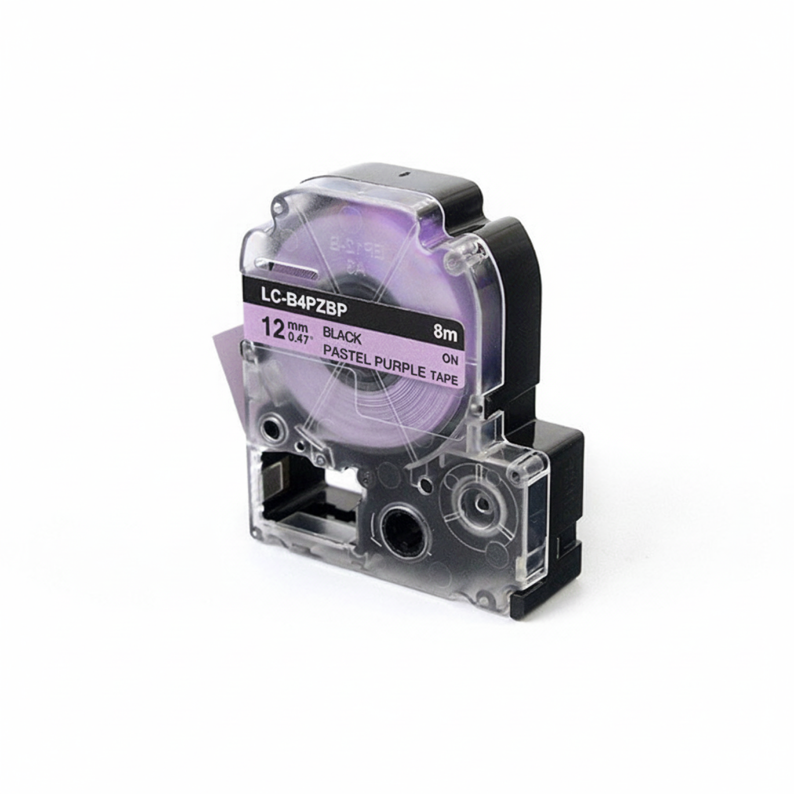 Taśma Barwiąca Zamiennik LC-B4PZBP do Epson (LC-B4PZBP) (Purpurowy) (12 mm)