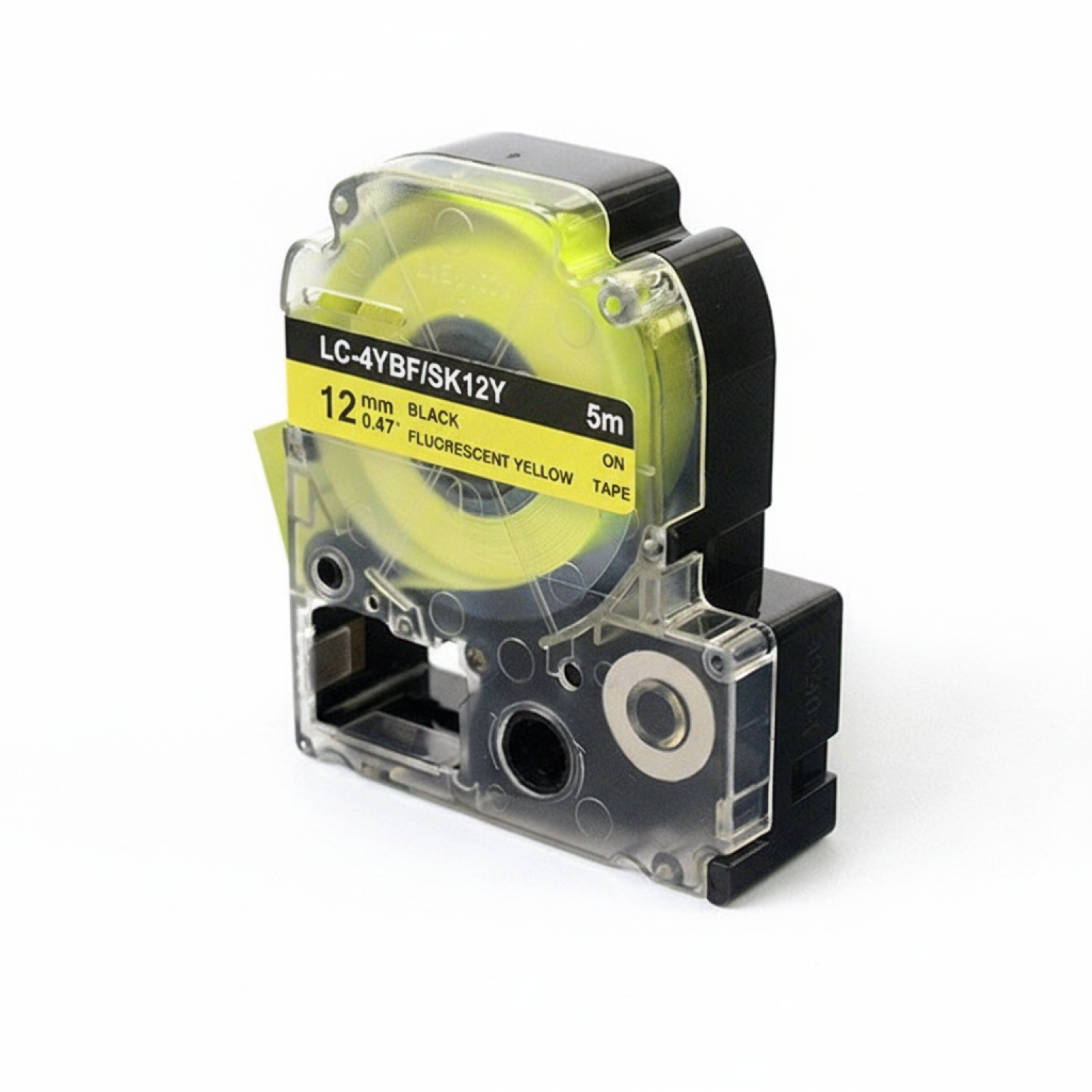 Taśma Barwiąca Zamiennik LC-4YBF do Epson (LC-4YBF) (Żółty) (12 mm, 5 m)