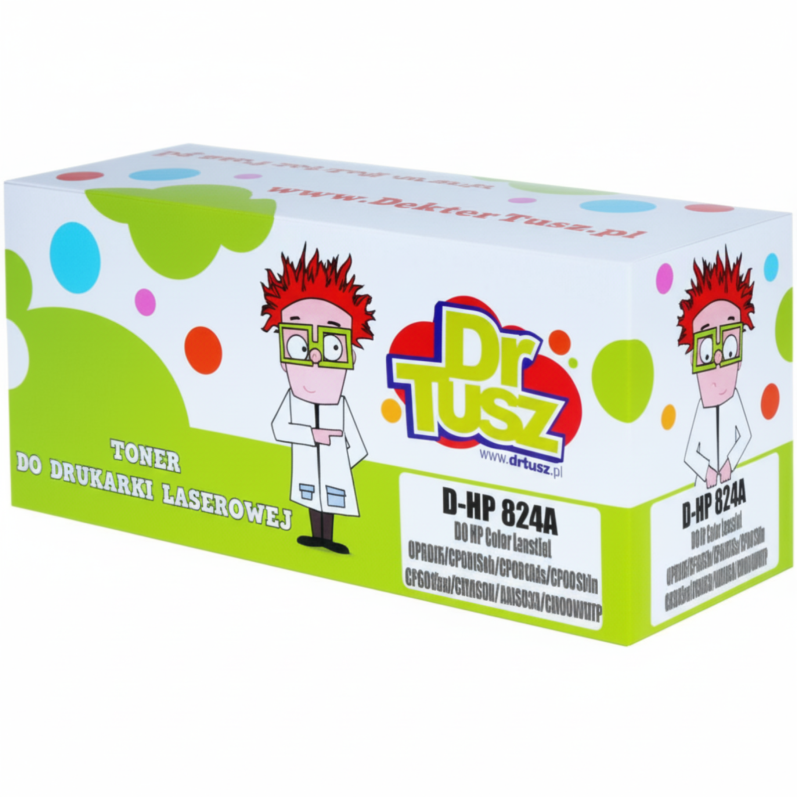 Toner Zamiennik 824A do HP (CB382A) (Żółty)