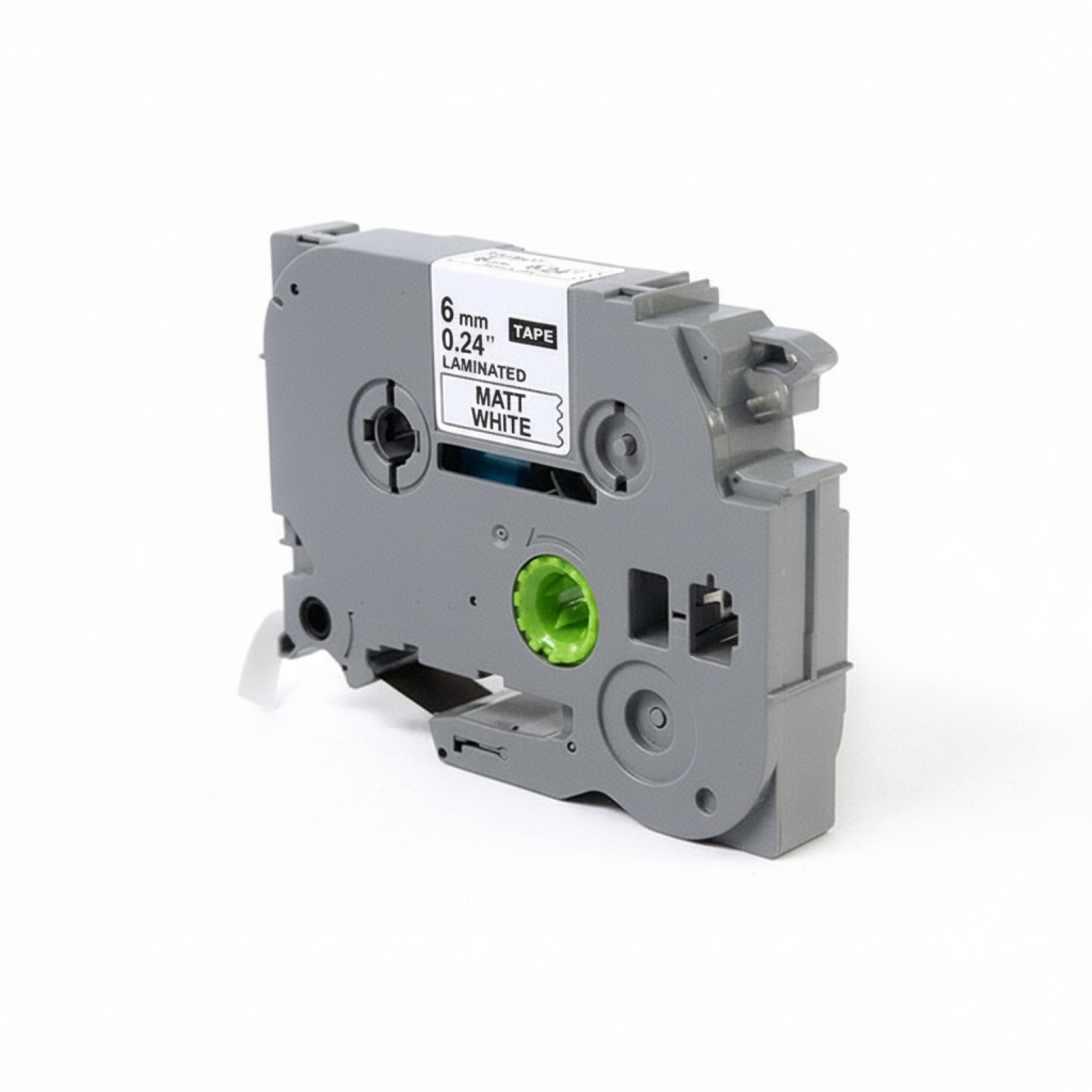 Taśma Zamiennik TZe-M211 do Brother (TZe-M211) (Biały) (6 mm, 8 m)