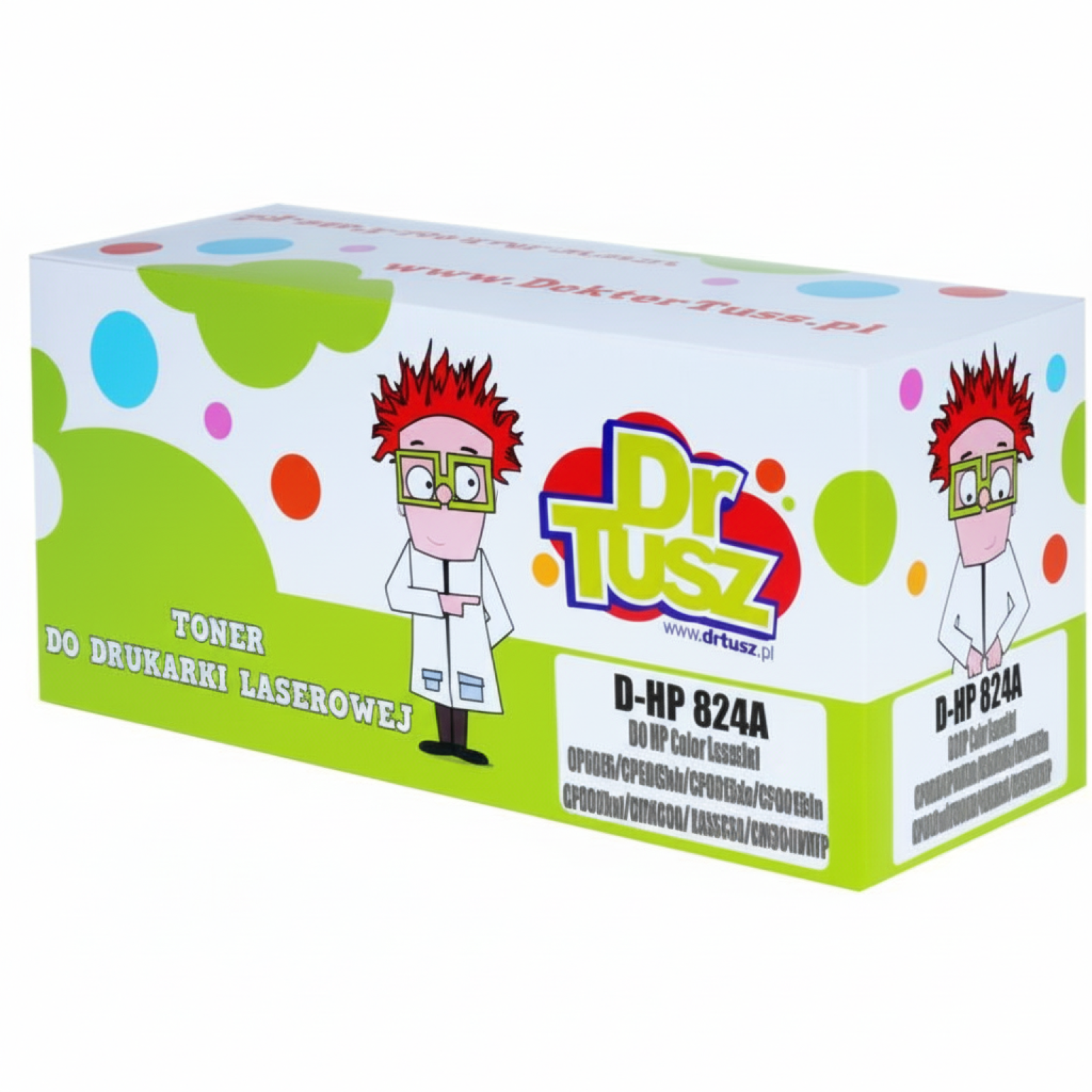 Toner Zamiennik 824A do HP (CB381A) (Błękitny)