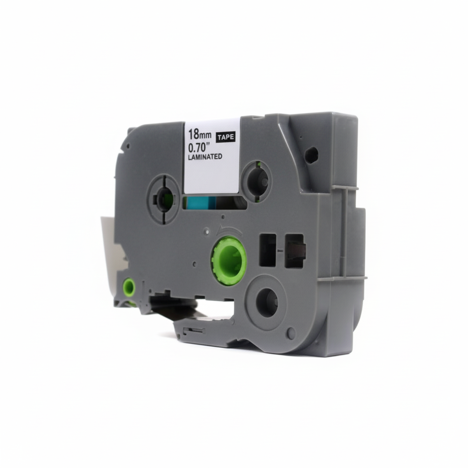 Taśma Zamiennik TZe-145 do Brother (TZe-145) (Przezroczysty) (18 mm, 8 m, Przezroczysta, Biały)