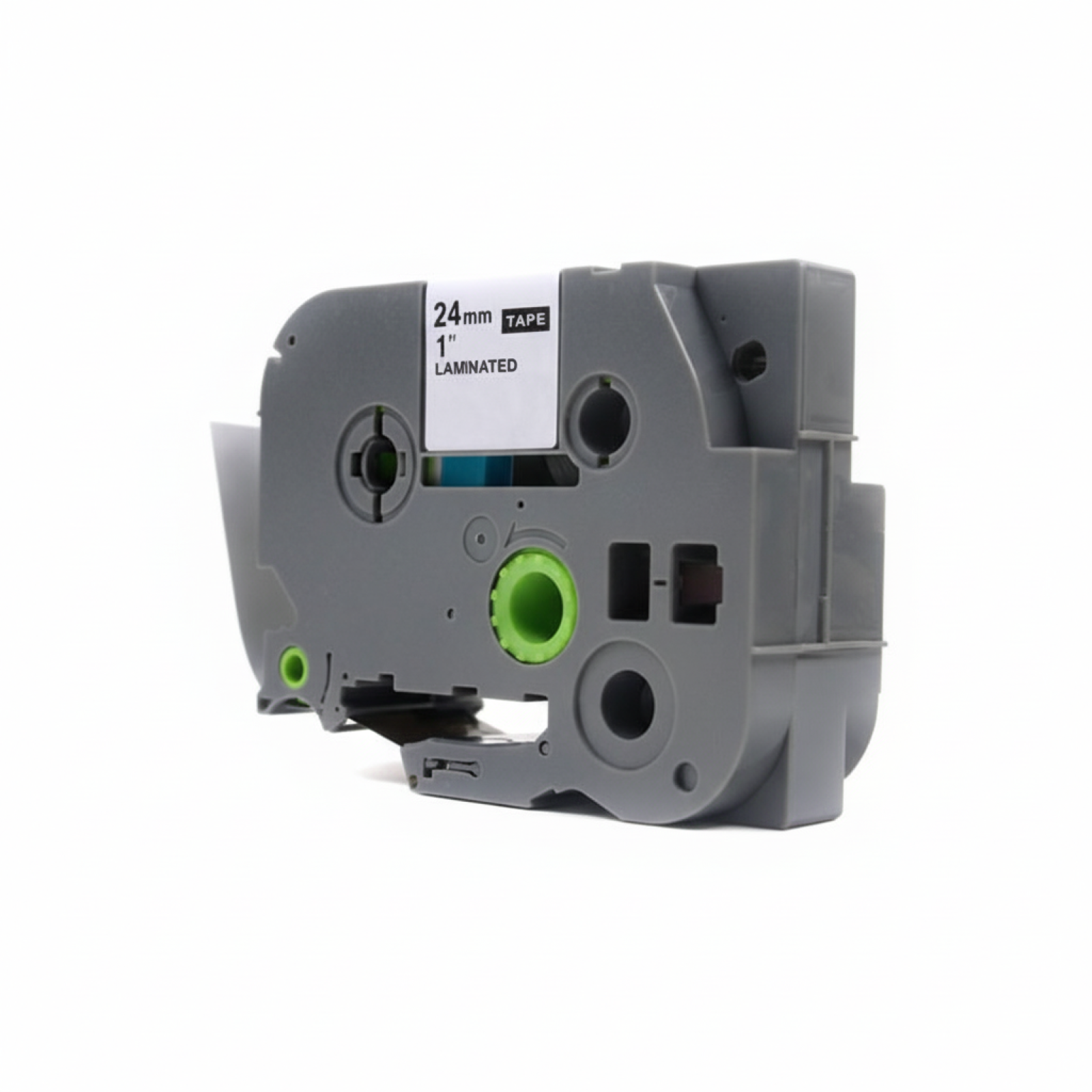 Taśma Zamiennik TZe-155 do Brother (TZe-155) (Przezroczysty) (24 mm, 8 m, Przezroczysta, Biały)