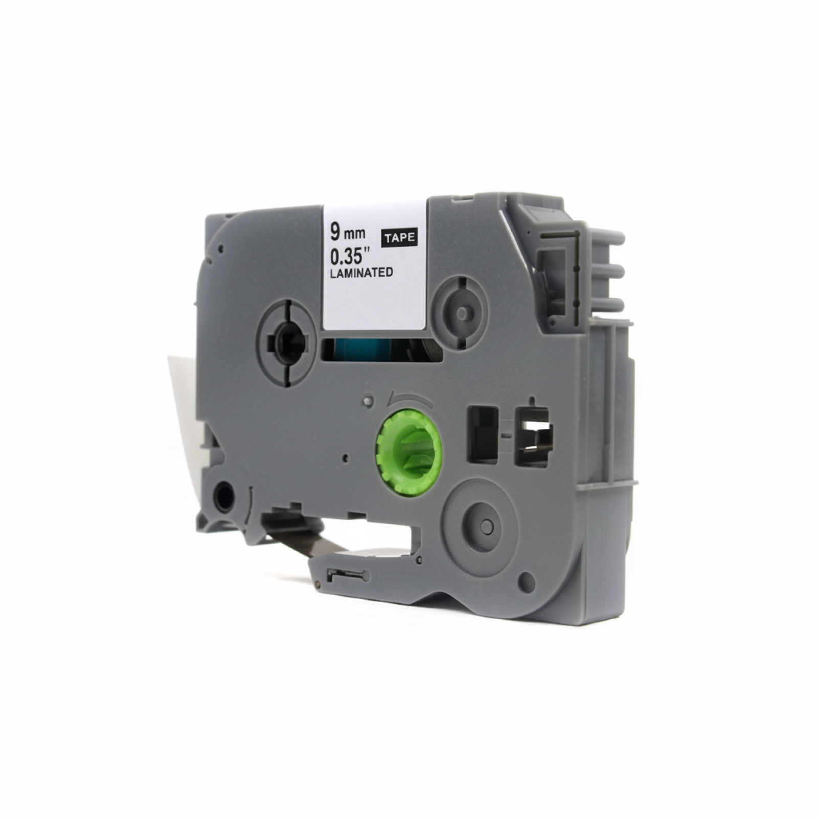 Taśma Zamiennik TZe-123 do Brother (TZe-123) (Przezroczysty) (9 mm, 8 m, Przezroczysta, Niebieski)