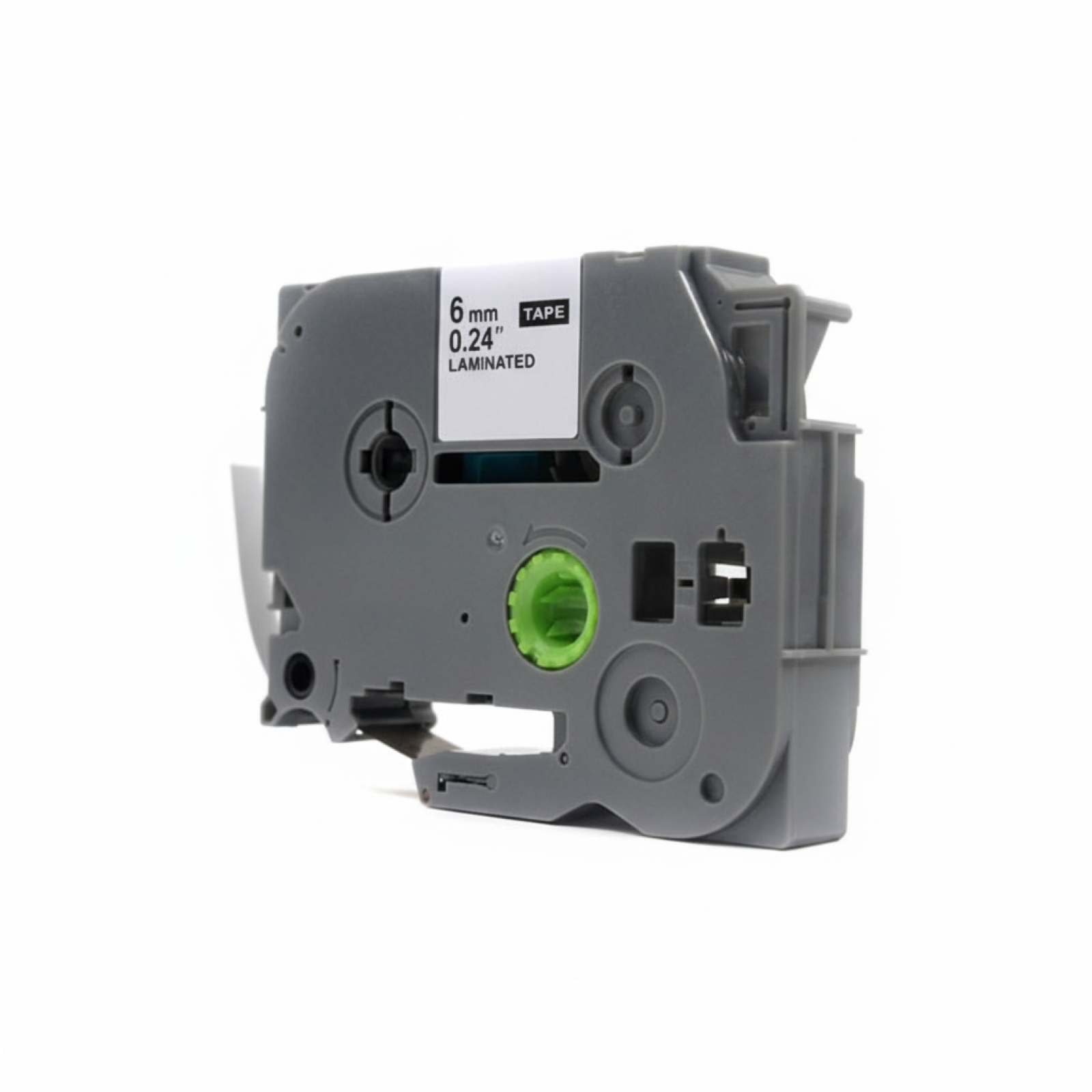 Taśma Zamiennik TZe-112 do Brother (TZe-112) (Przezroczysty) (6 mm, 8 m, Przezroczysta, Czerwony)