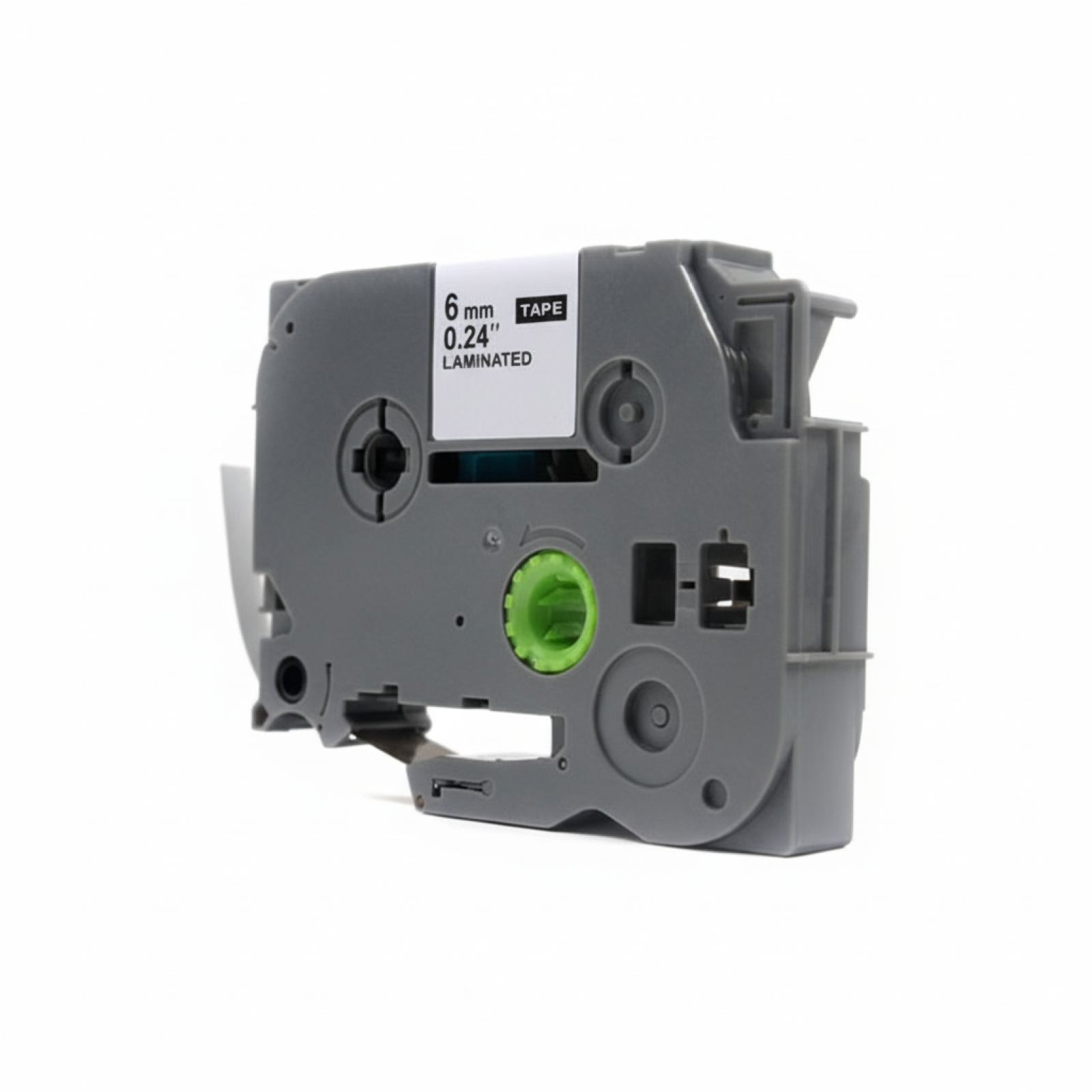 Taśma Zamiennik TZe-315 do Brother (TZe-315) (Czarny) (6 mm, 8 m, Czarna, Biały)