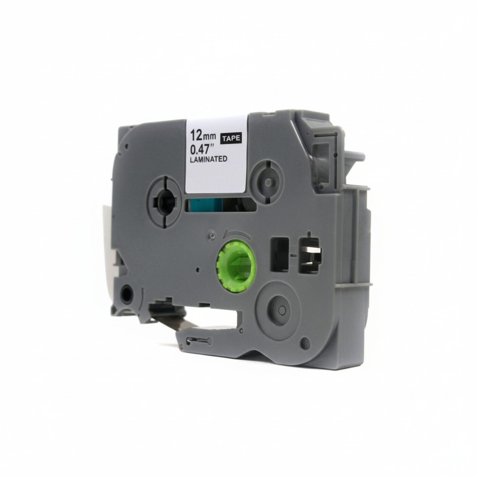 Taśma Zamiennik TZe-335 do Brother (TZe-335) (Czarny) (12 mm, 8 m, Czarna, Biały)