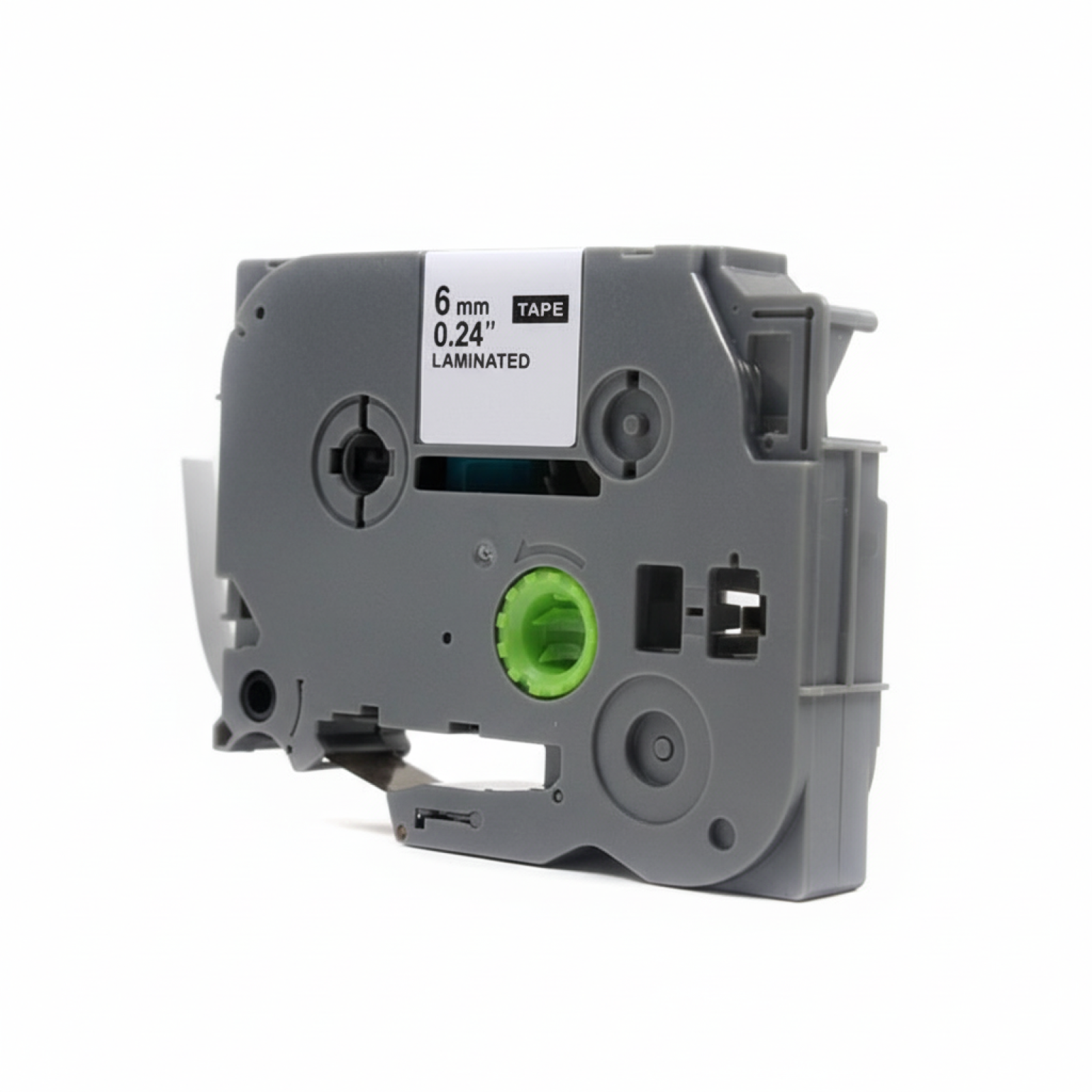 Taśma Zamiennik TZe-711 do Brother (TZe-711) (Zielony) (6 mm, 8 m, Zielona)