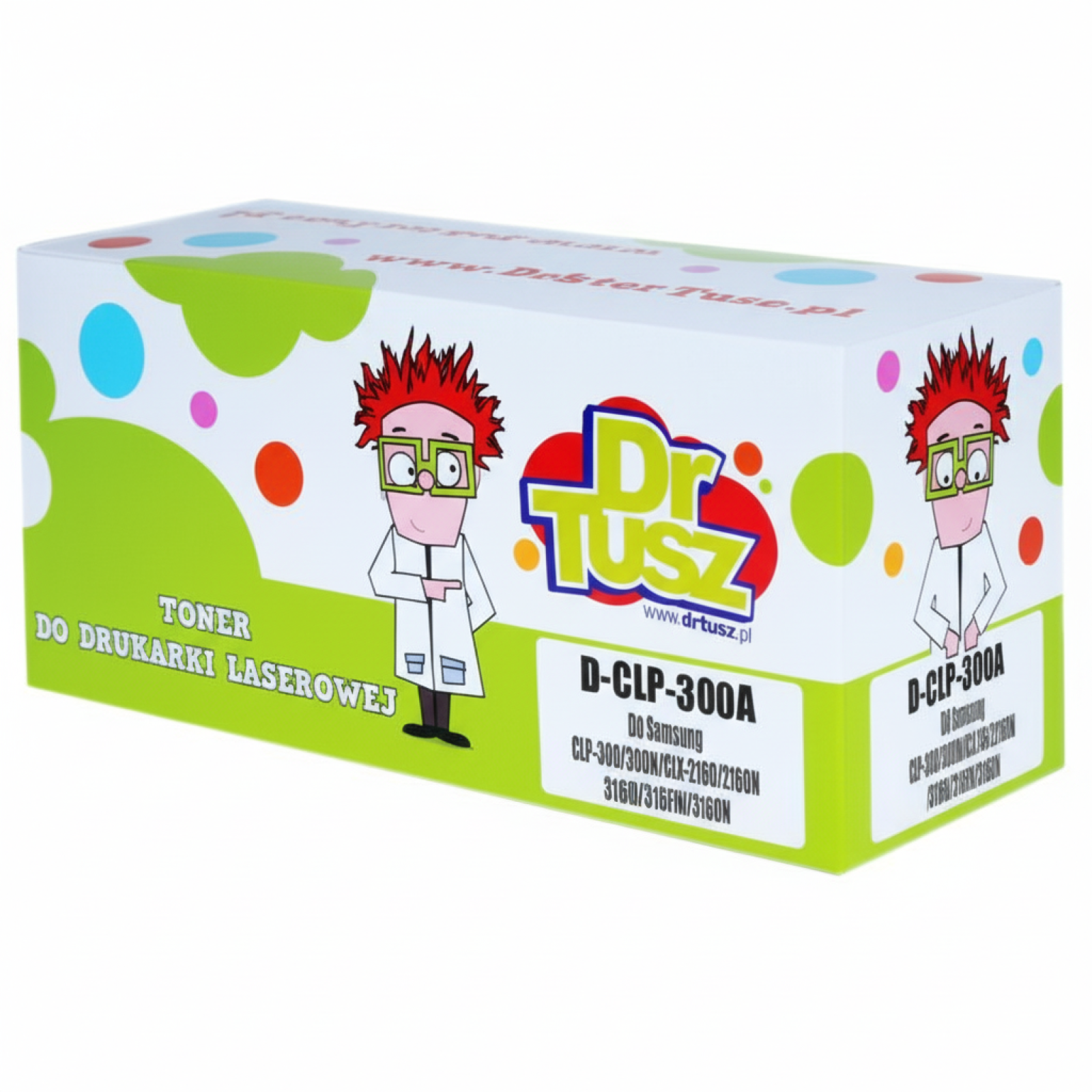 Toner Zamiennik CLP-C300A do Samsung (DT-TS-300C) (Błękitny)