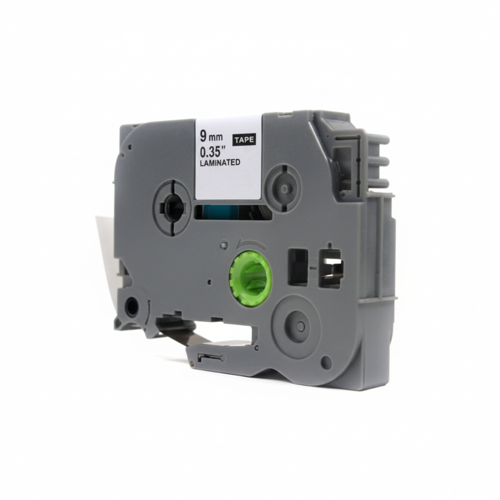 Taśma Zamiennik TZe-721 do Brother (TZe-721) (Zielony) (9 mm, 8 m, Zielona)