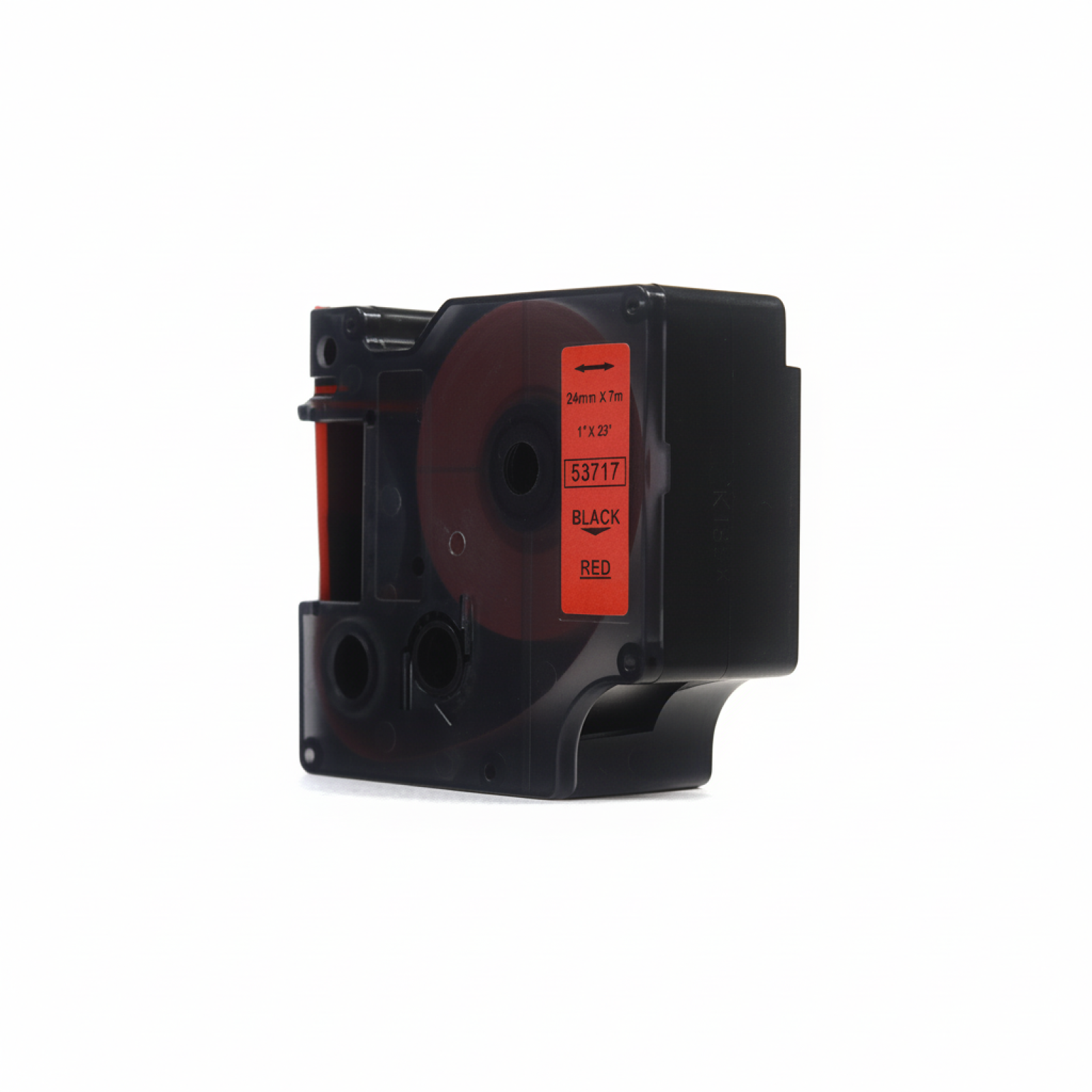 Taśma Zamiennik D1-53717 do DYMO (D1-53717) (Czerwony) (24 mm, 7 m, Czerwona)