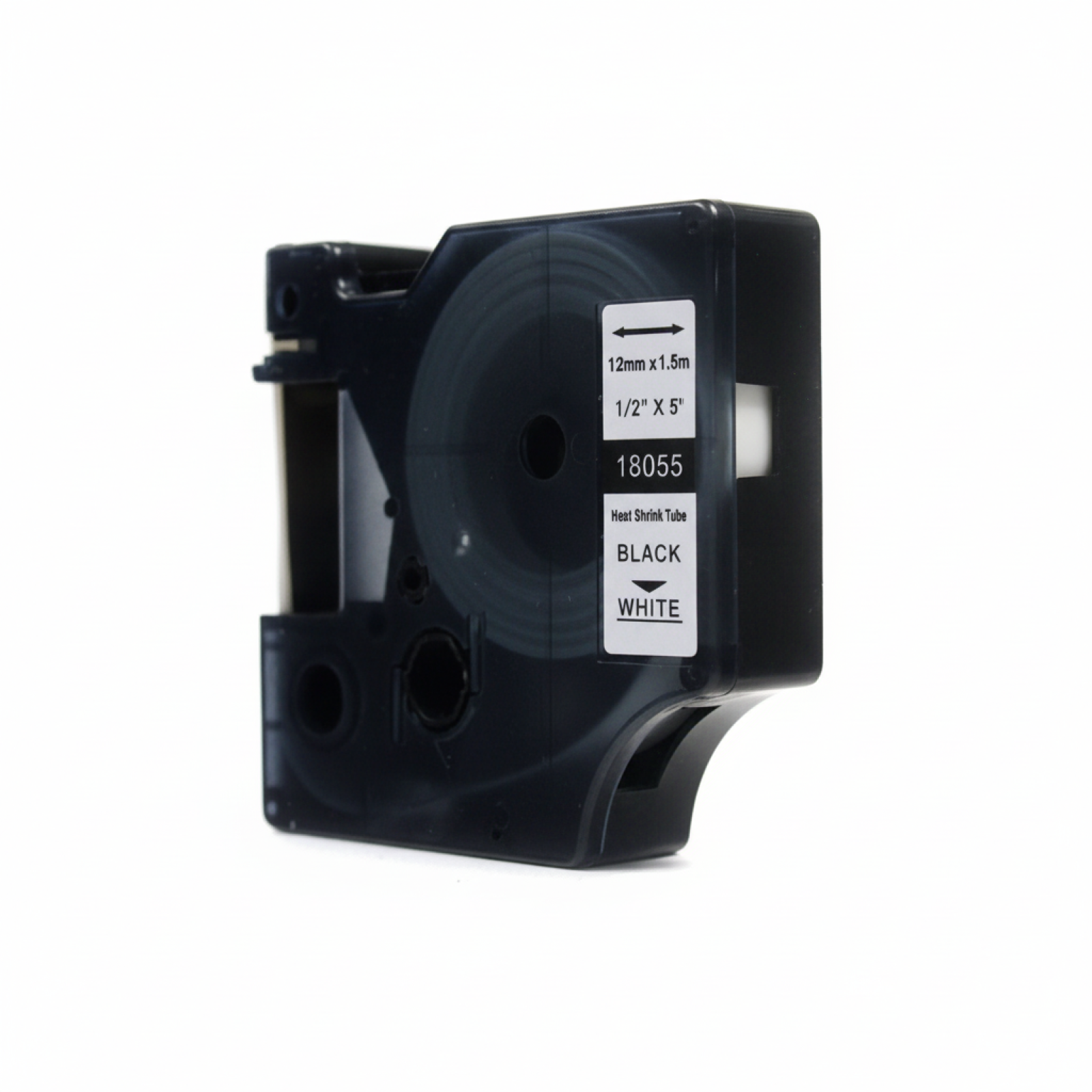 Rurka Termokurczliwa Zamiennik 18055 do DYMO (18055) (Biały) (12 mm, 1,5 m, Biała)