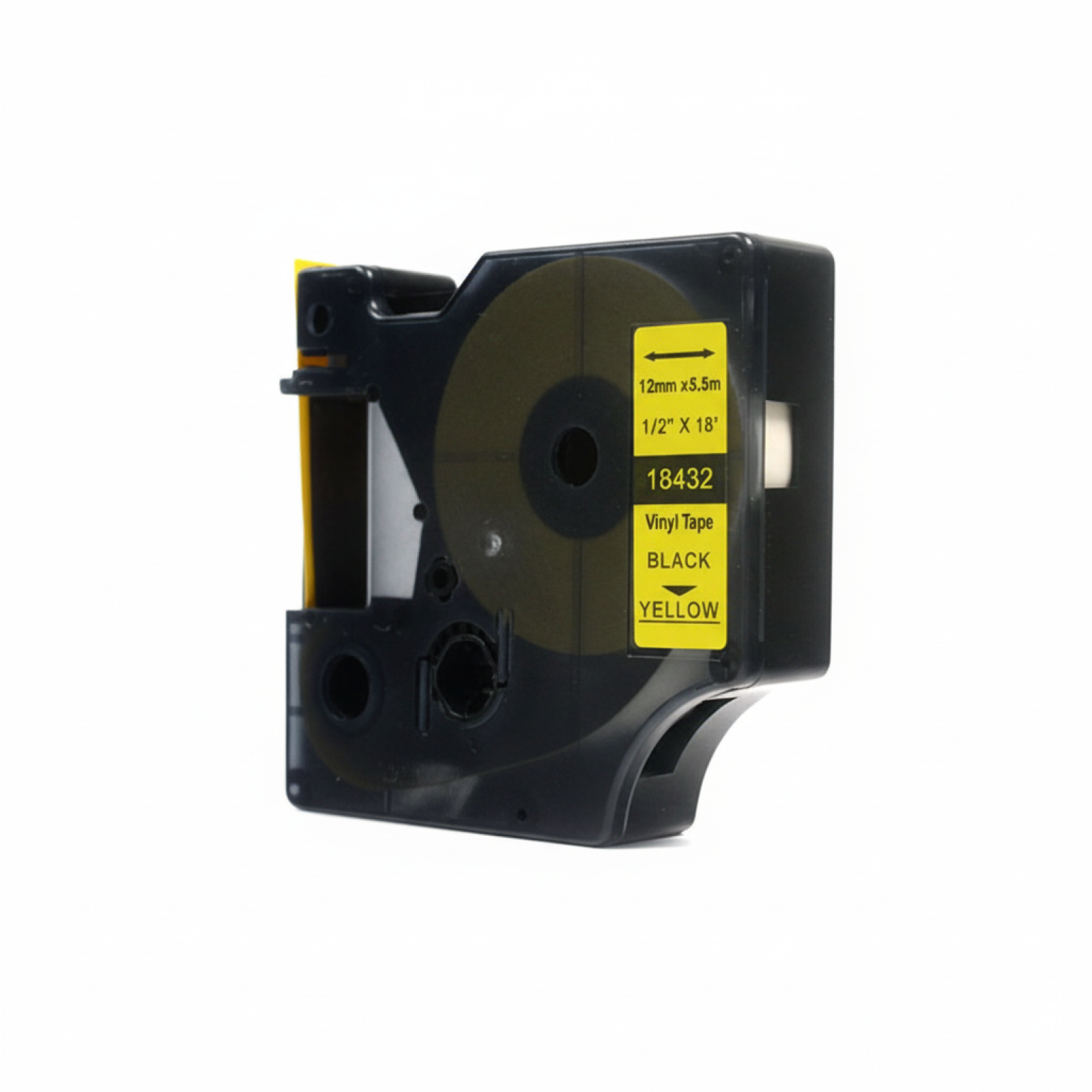 Taśma Zamiennik 18432 do DYMO (18432) (Żółty) (12 mm, 5,5 m, Żółta)