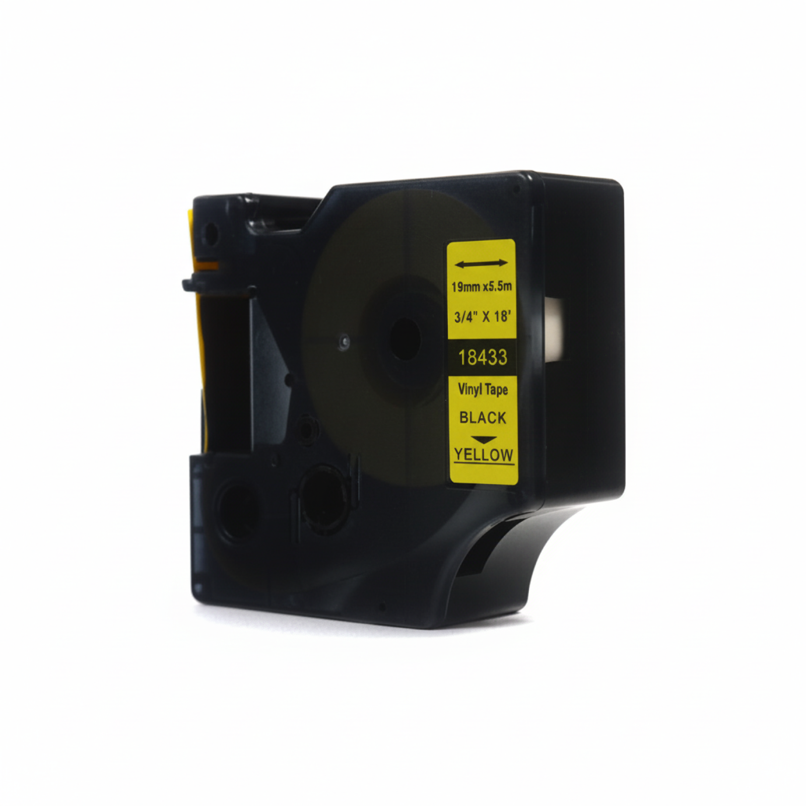 Taśma Zamiennik 18433 do DYMO (18433) (Żółty) (19 mm, 5,5 m, Żółta)