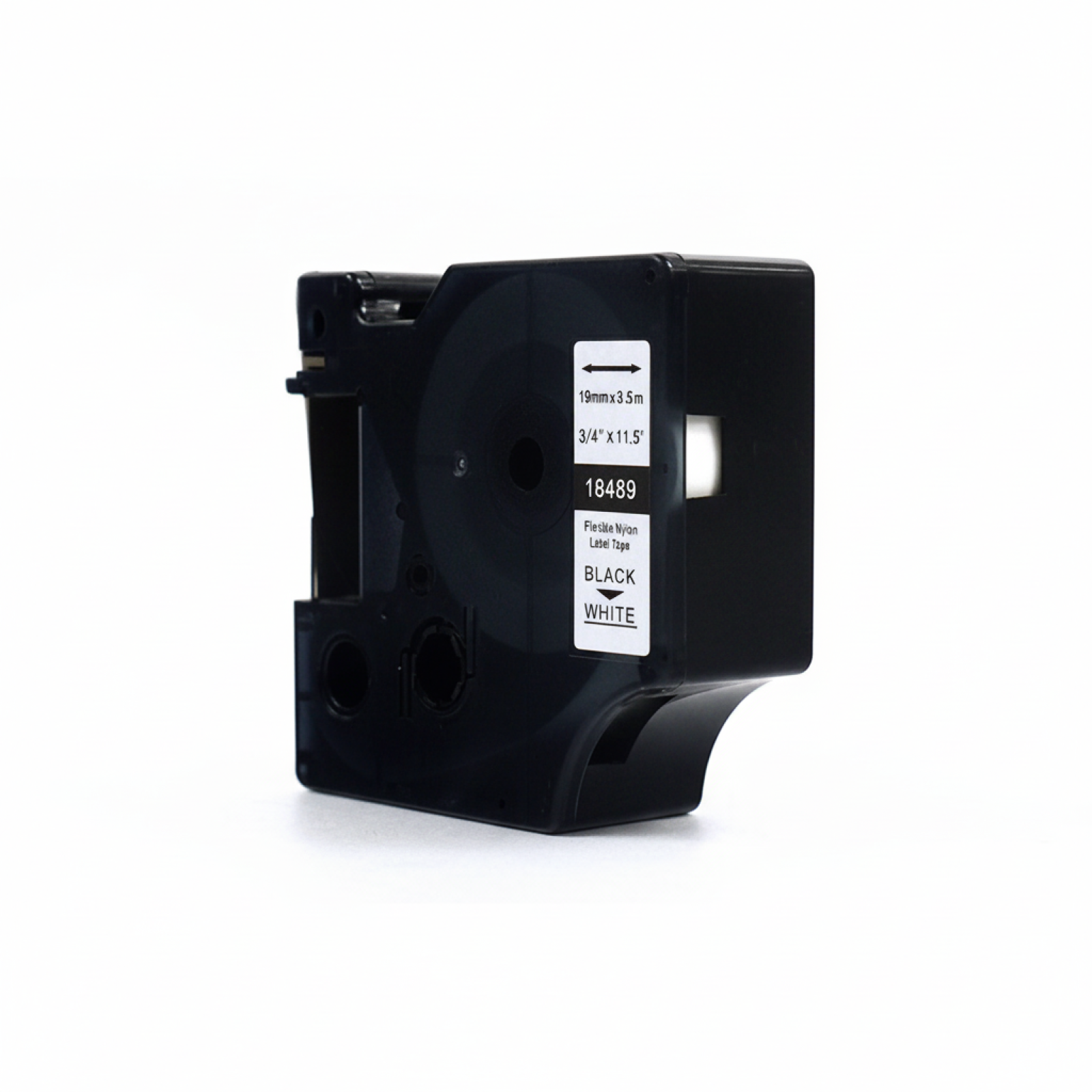 Taśma Zamiennik 18489 do DYMO (18489) (Biały) (19 mm, 3,5 m, Biała)