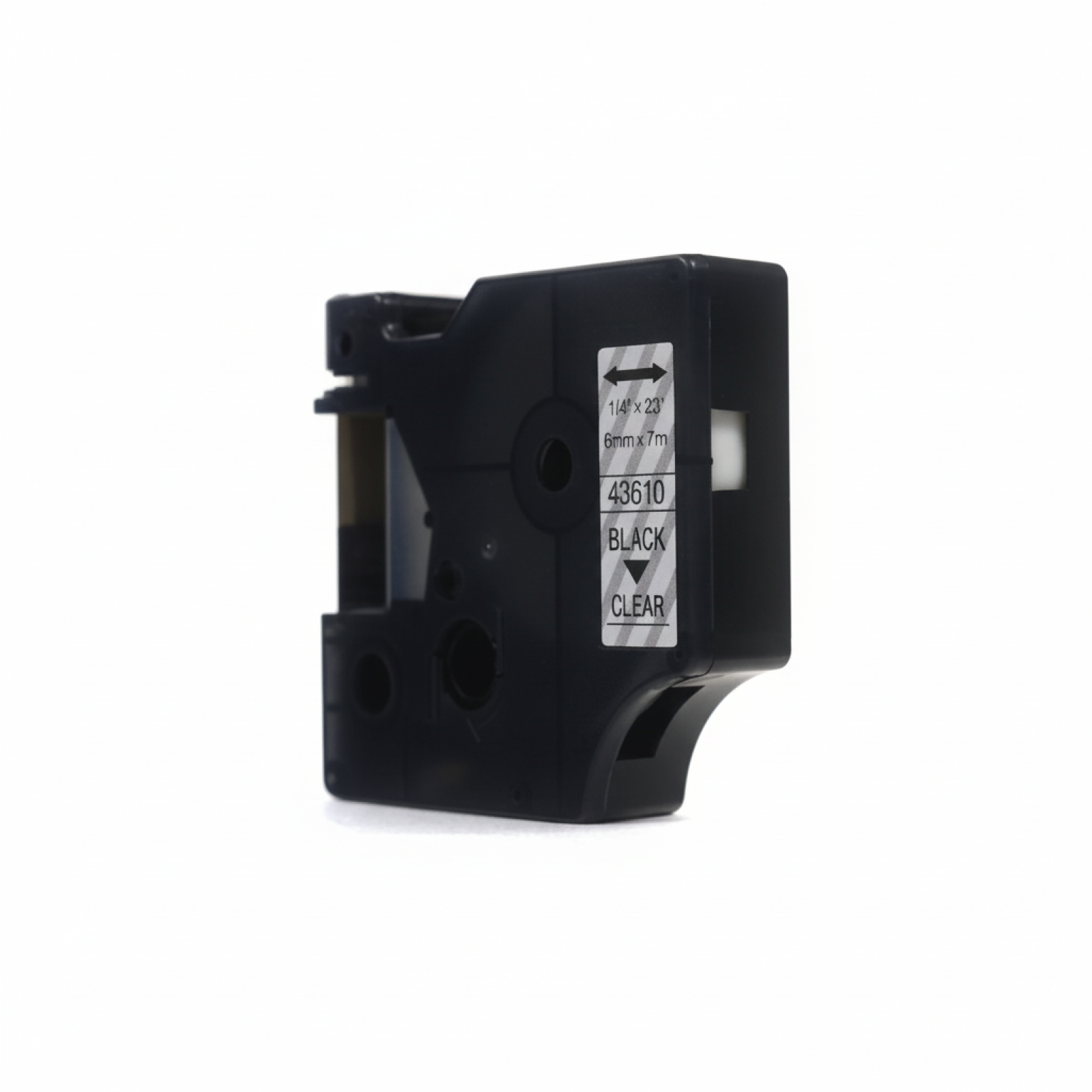 Taśma Zamiennik D1-43610 do DYMO (D1-43610) (Przezroczysty) (6 mm, 7 m, Przezroczysta)