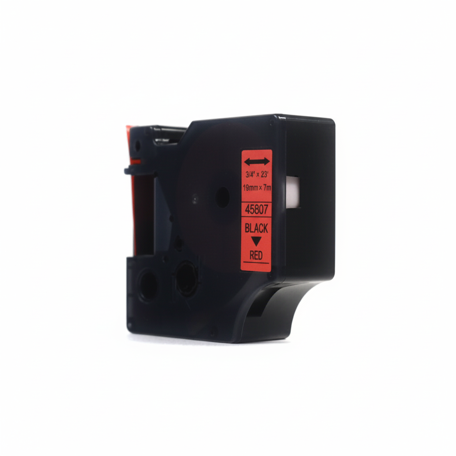 Taśma Zamiennik D1-45807 do DYMO (D1-45807) (Czerwony) (19 mm, 7 m, Czerwona)