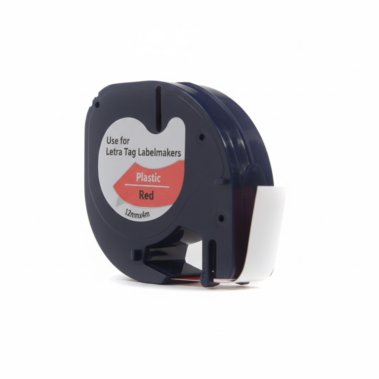 Taśma Zamiennik LT-59424 do DYMO (LT-59424) (Czerwony) (12 mm, 4 m, Czerwona)