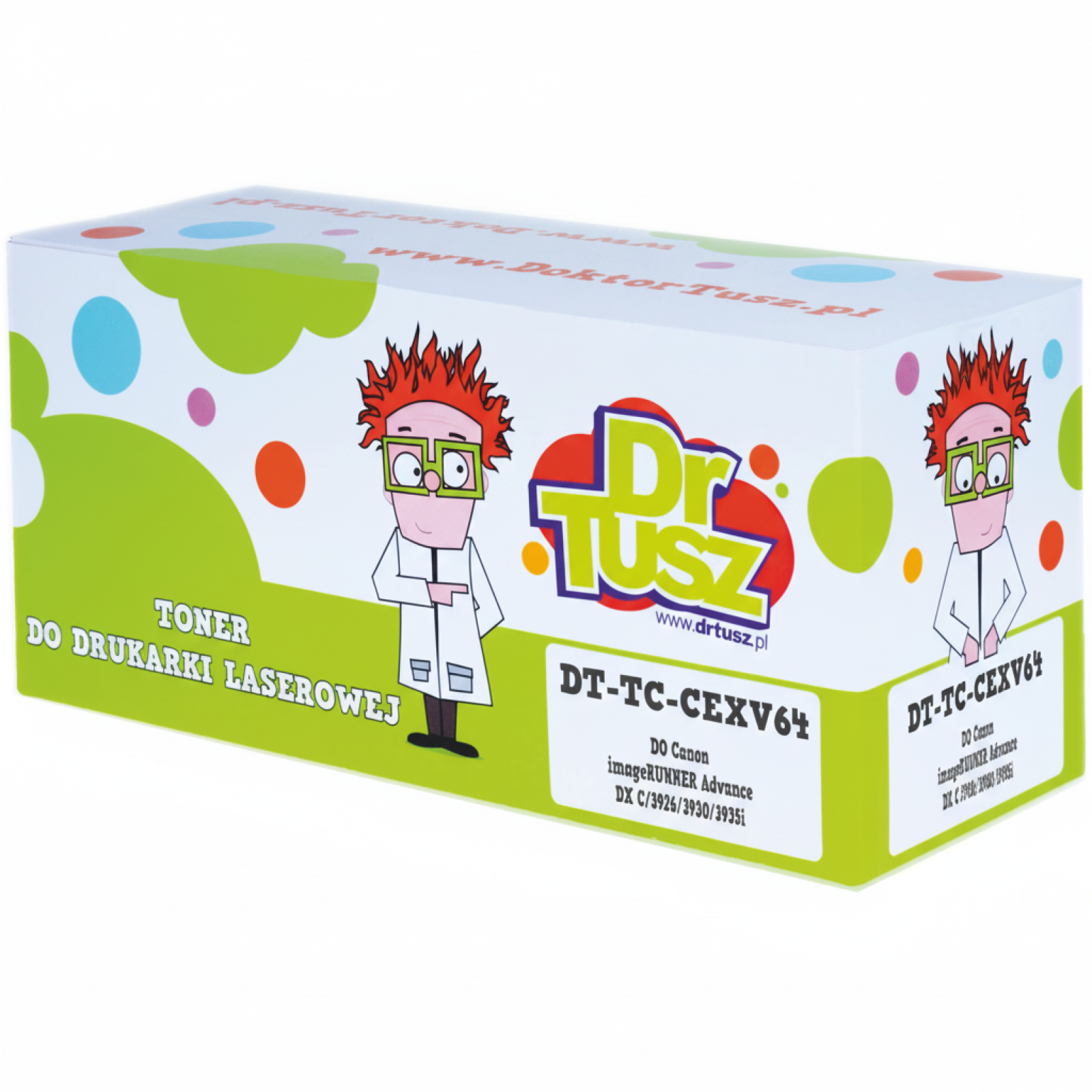 Toner Zamiennik C-EXV 64 C do Canon (5754C002) (Błękitny)