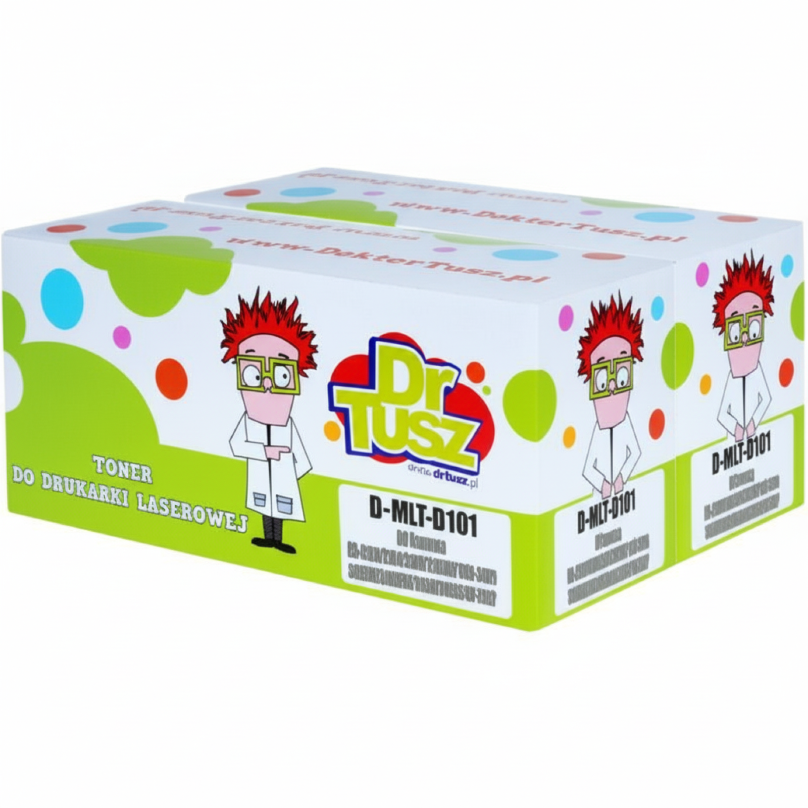 Tonery Zamienniki MLT-D101S do Samsung (DT-TS-101 D) (Czarne) (dwupak)