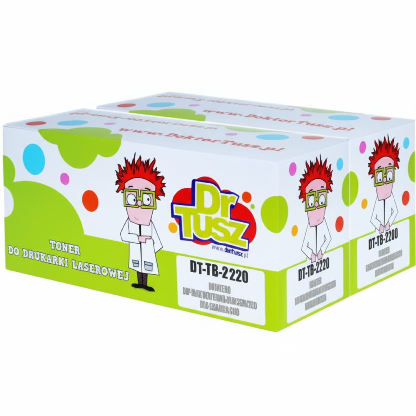 Toner + Bęben Zamiennik (TN-2220 + DR-2200) do Brother (DT-TBB-2200) (Czarny) (zestaw)