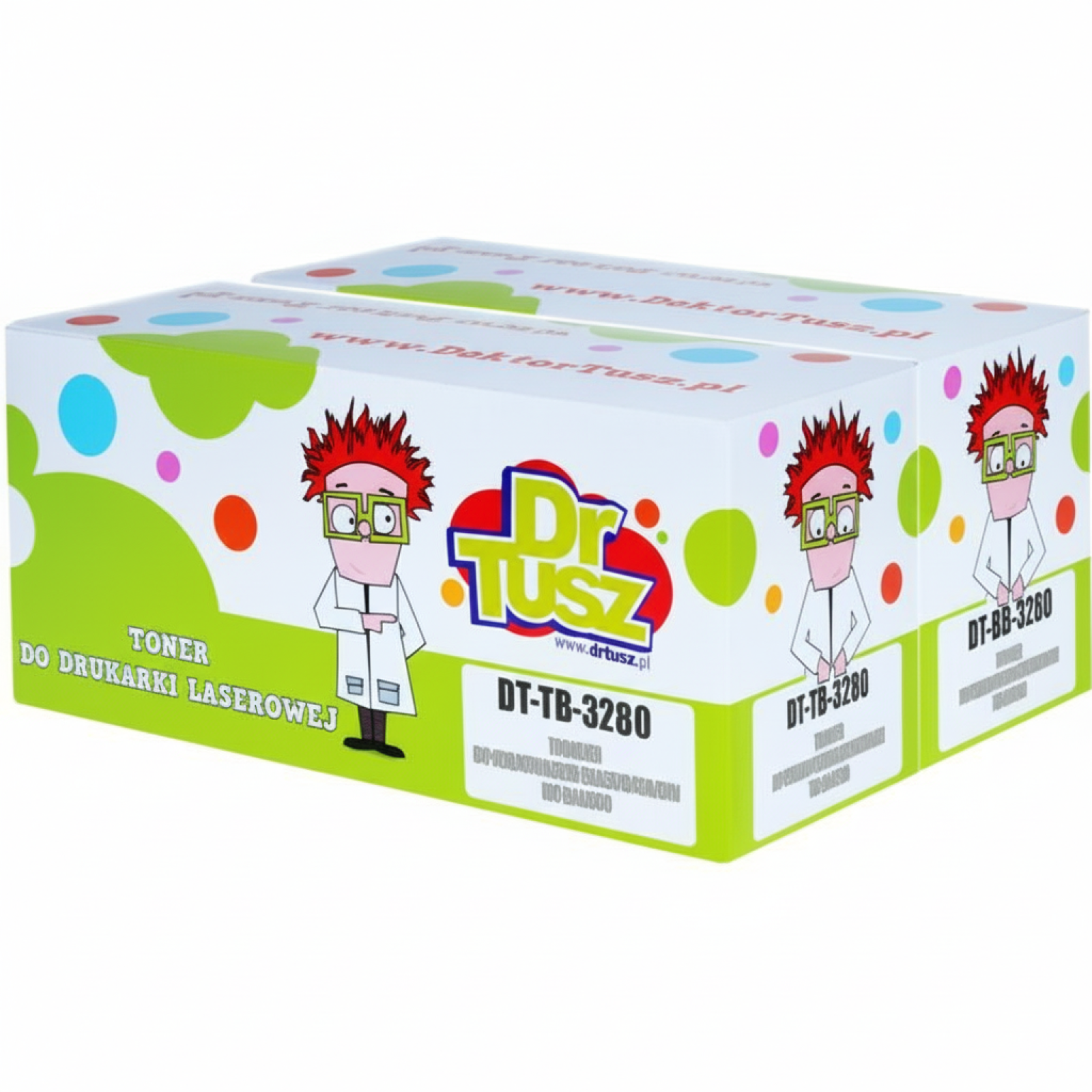 Toner + Bęben Zamiennik (TN-3280 + DR-3200) do Brother (DT-TBB-3280) (Czarny) (zestaw)