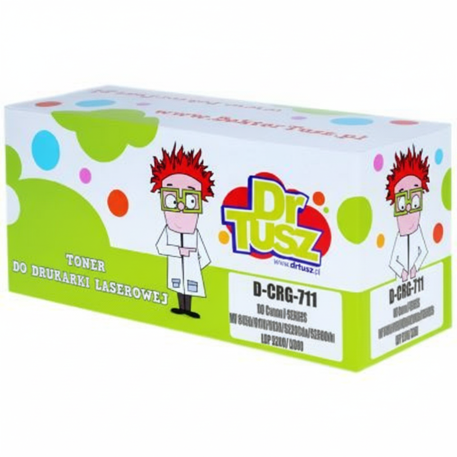 Toner Zamiennik CRG-711 C do Canon (1659B002AA) (Błękitny)