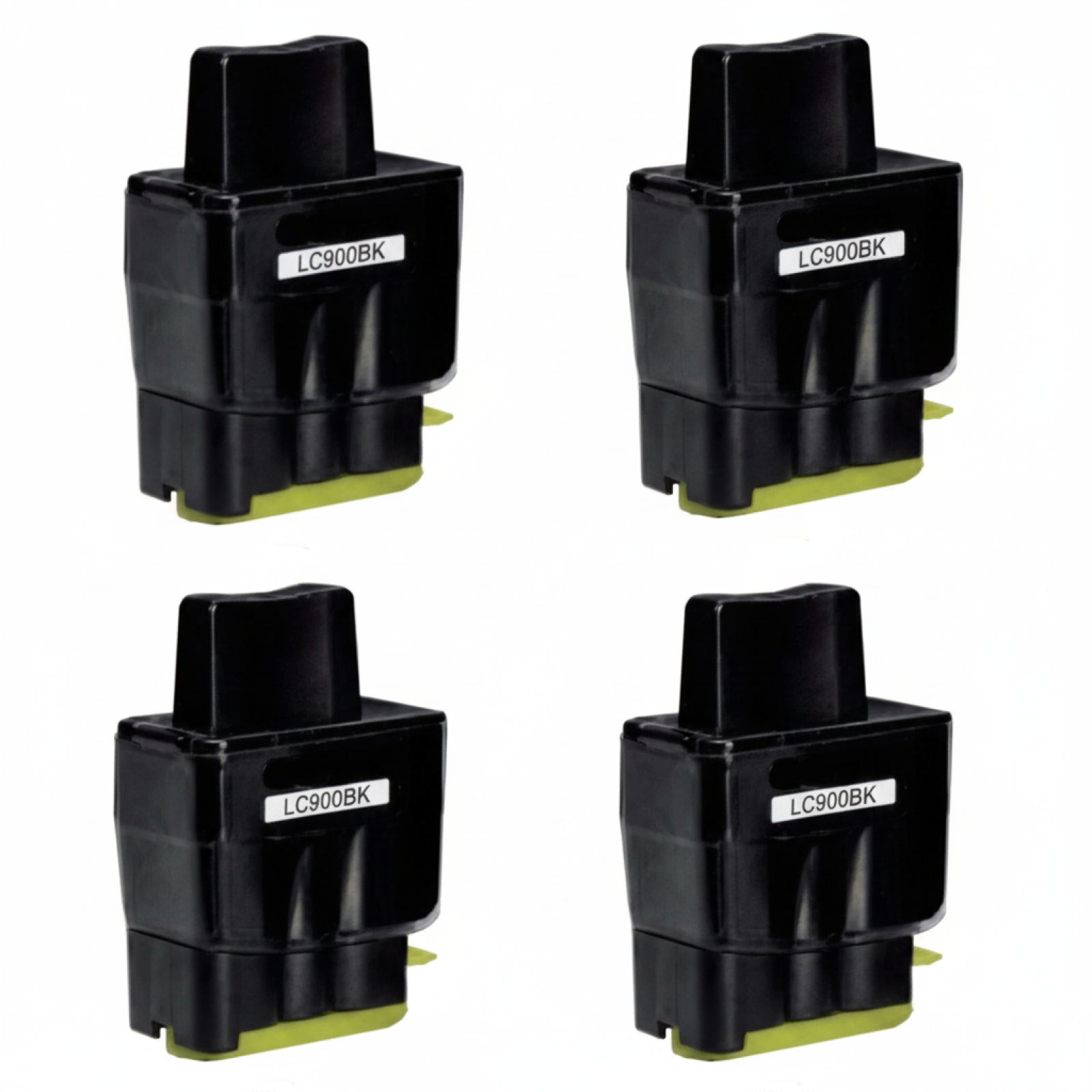 Tusze Zamienniki LC-900 BK do Brother (LC900BK) (Czarne) (czteropak)