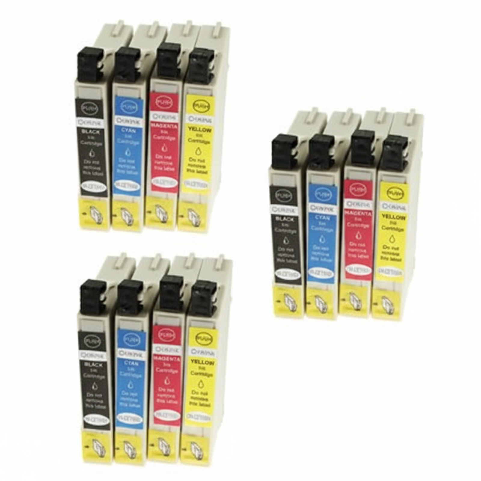3x Tusze Zamienniki T0555 do Epson (C13T05564010) (komplet)