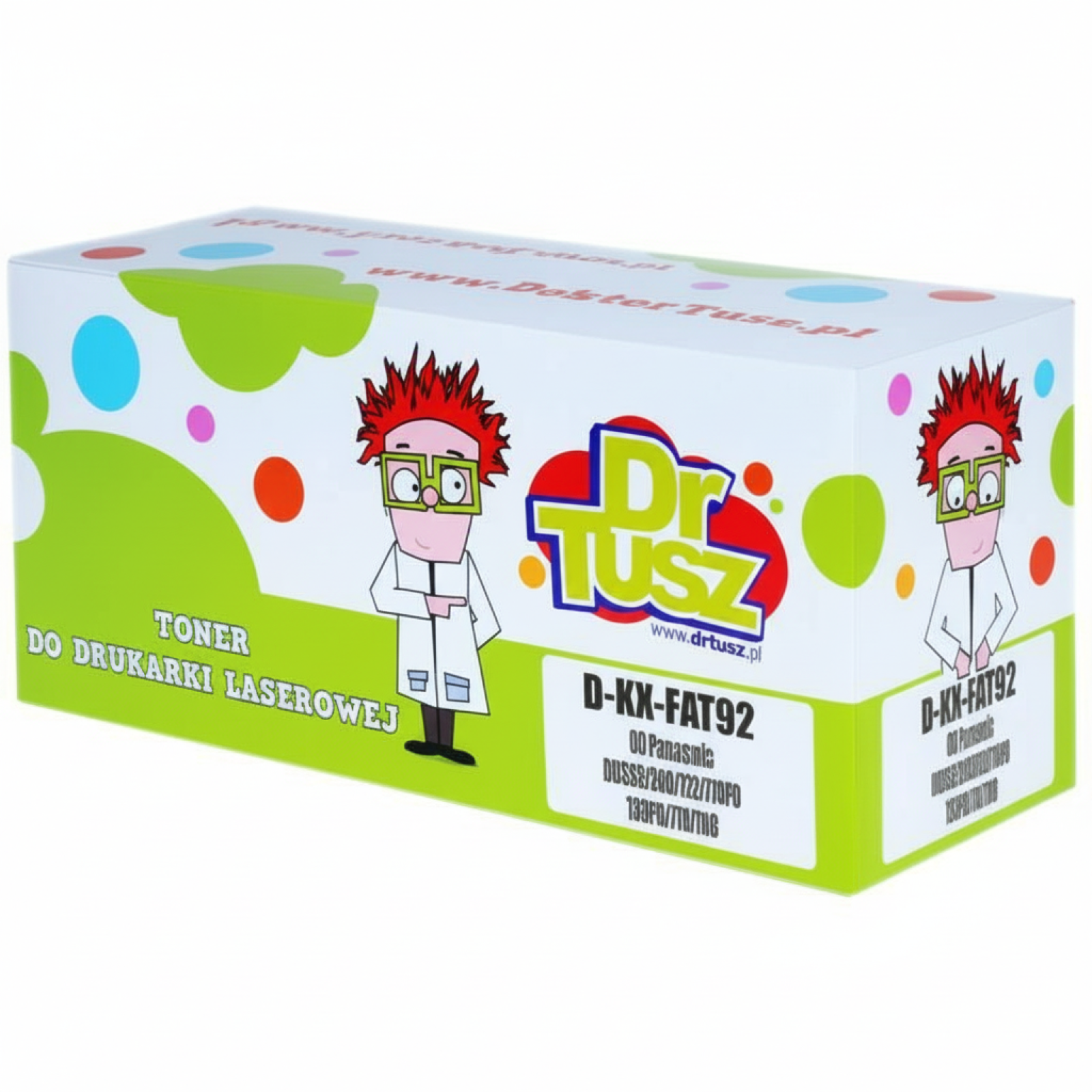 Toner Zamiennik KX-FAT92 do Panasonic (FAT92) (Czarny)