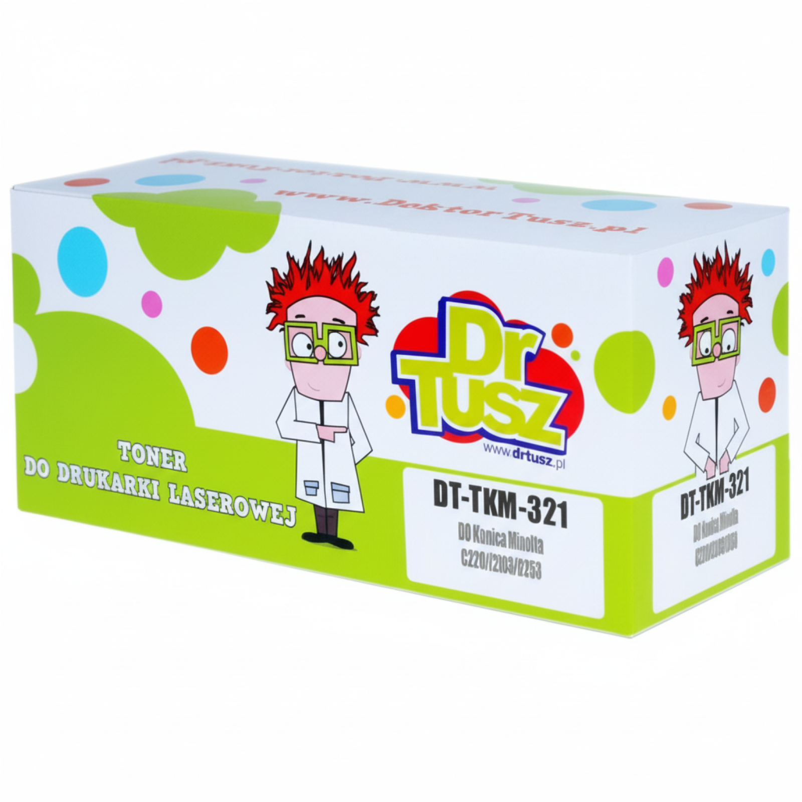 Toner Zamiennik TN-321C do KM (A33K450) (Błękitny)