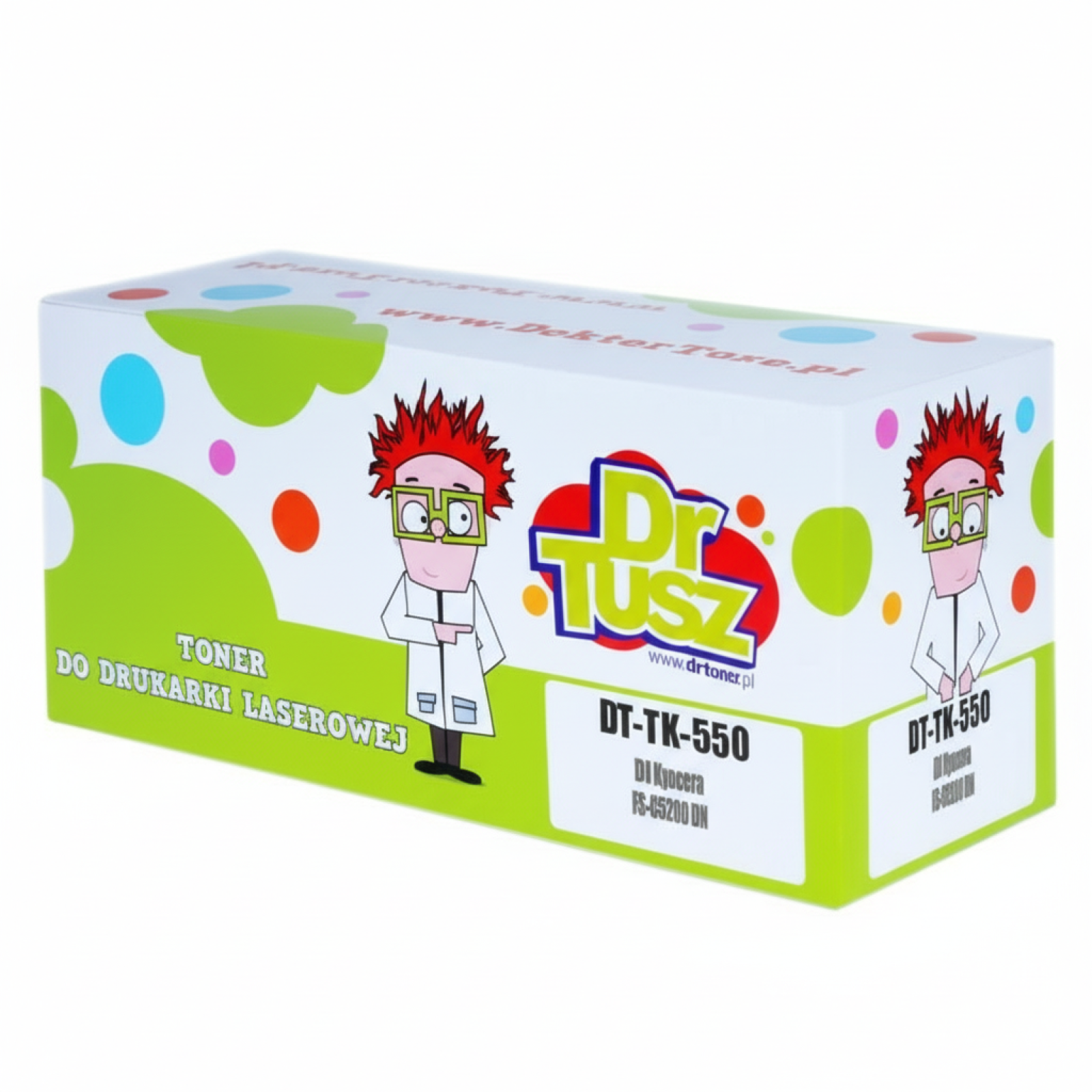 Toner Zamiennik TK-550 do Kyocera (1T02HMBEU0) (Purpurowy)