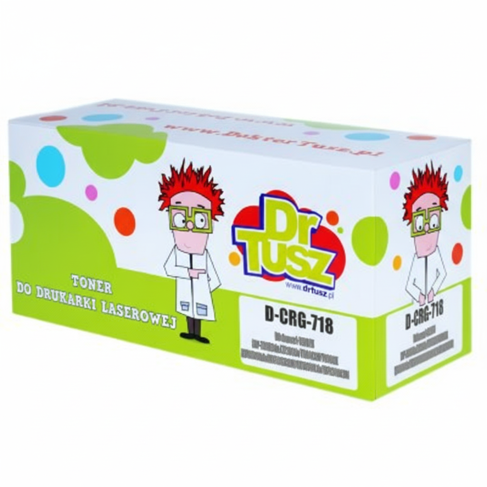 Toner Zamiennik CRG-718 Y do Canon (2659B002AA) (Żółty)