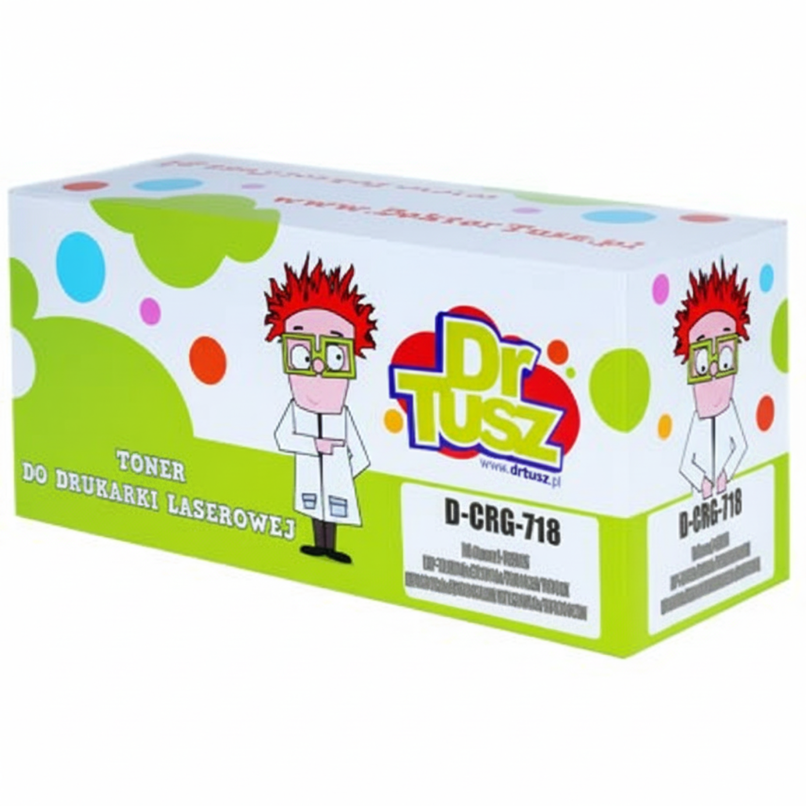 Toner Zamiennik CRG-718 C do Canon (2661B002AA) (Błękitny)