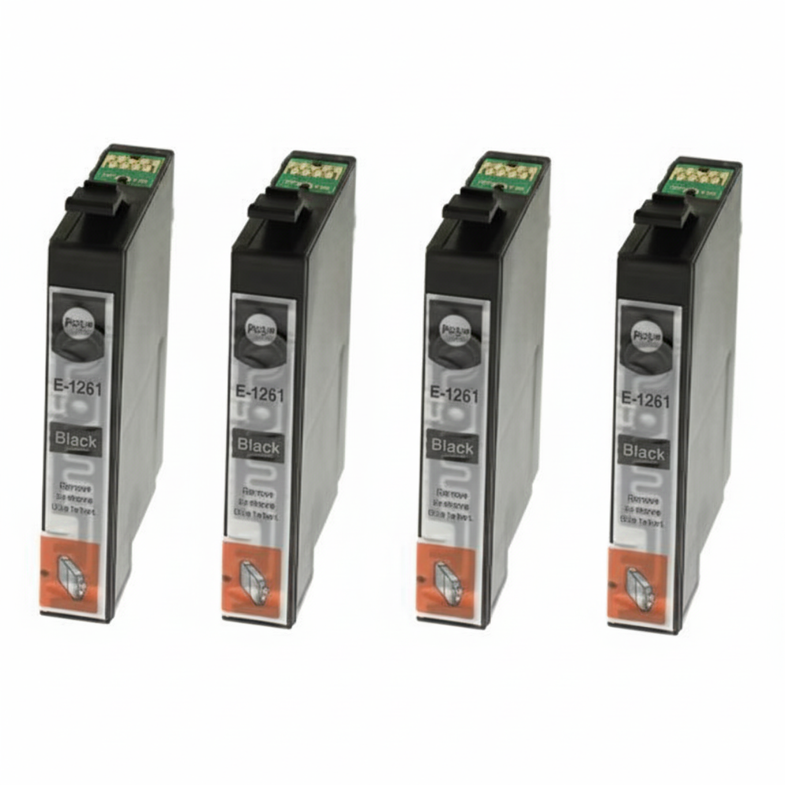 4x Tusz Zamiennik T1281 do Epson (C13T12814010) (Czarny)