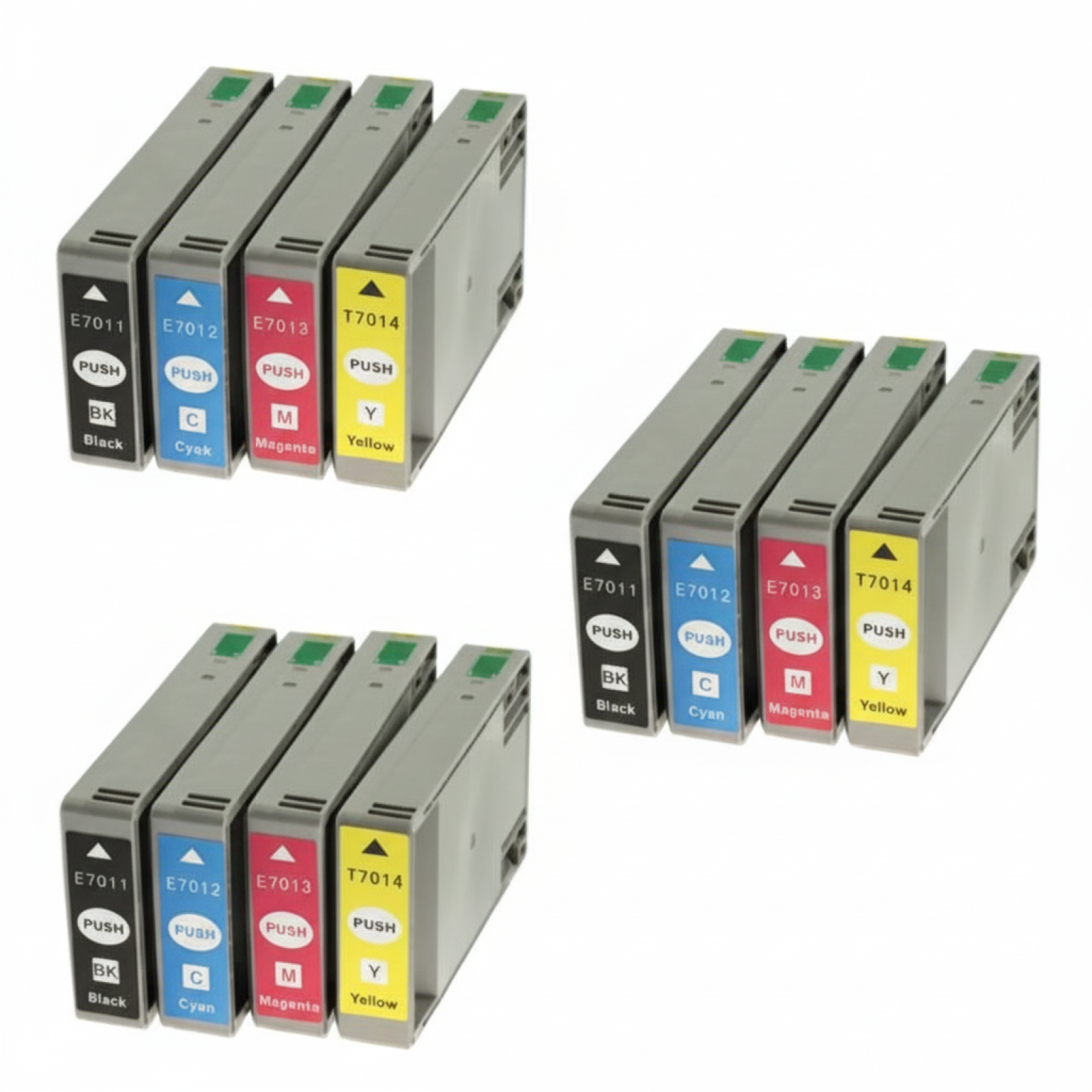 3x Tusze Zamienniki T7015 do Epson (C13T071540A0) (komplet)