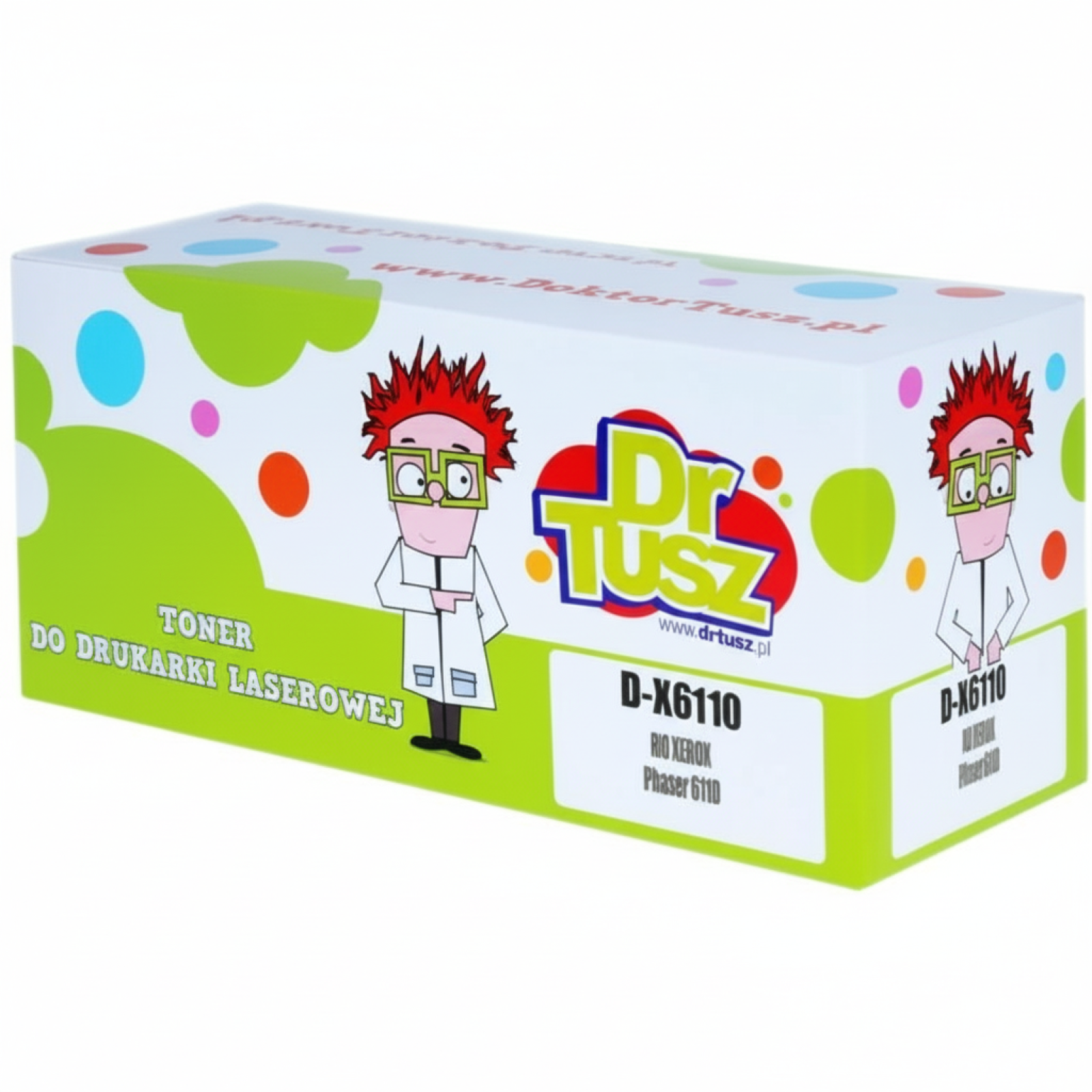 Toner Zamiennik 6110BK do Xerox (106R01203) (Czarny)