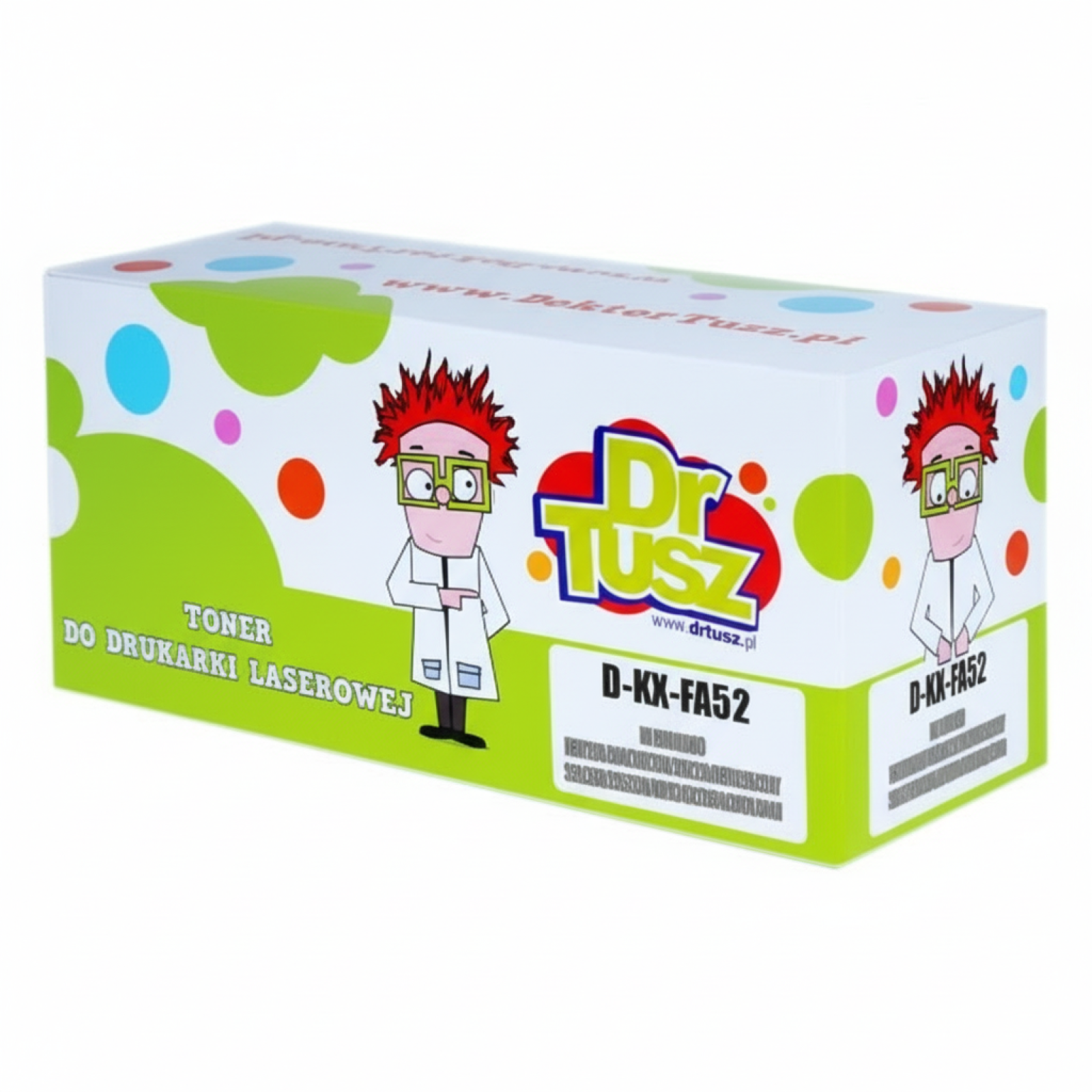 Folie Zamienniki KX-FA52E do Panasonic (KXFA52E) (Czarne) (dwupak)