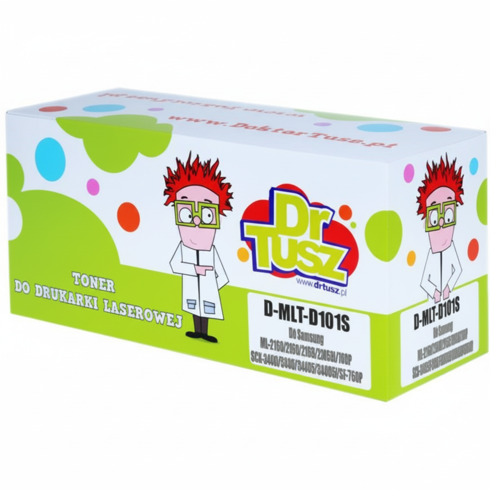 Toner Zamiennik MLT-D101S L do Samsung (DT-TS-101 NC) (Czarny) (bez chipu)