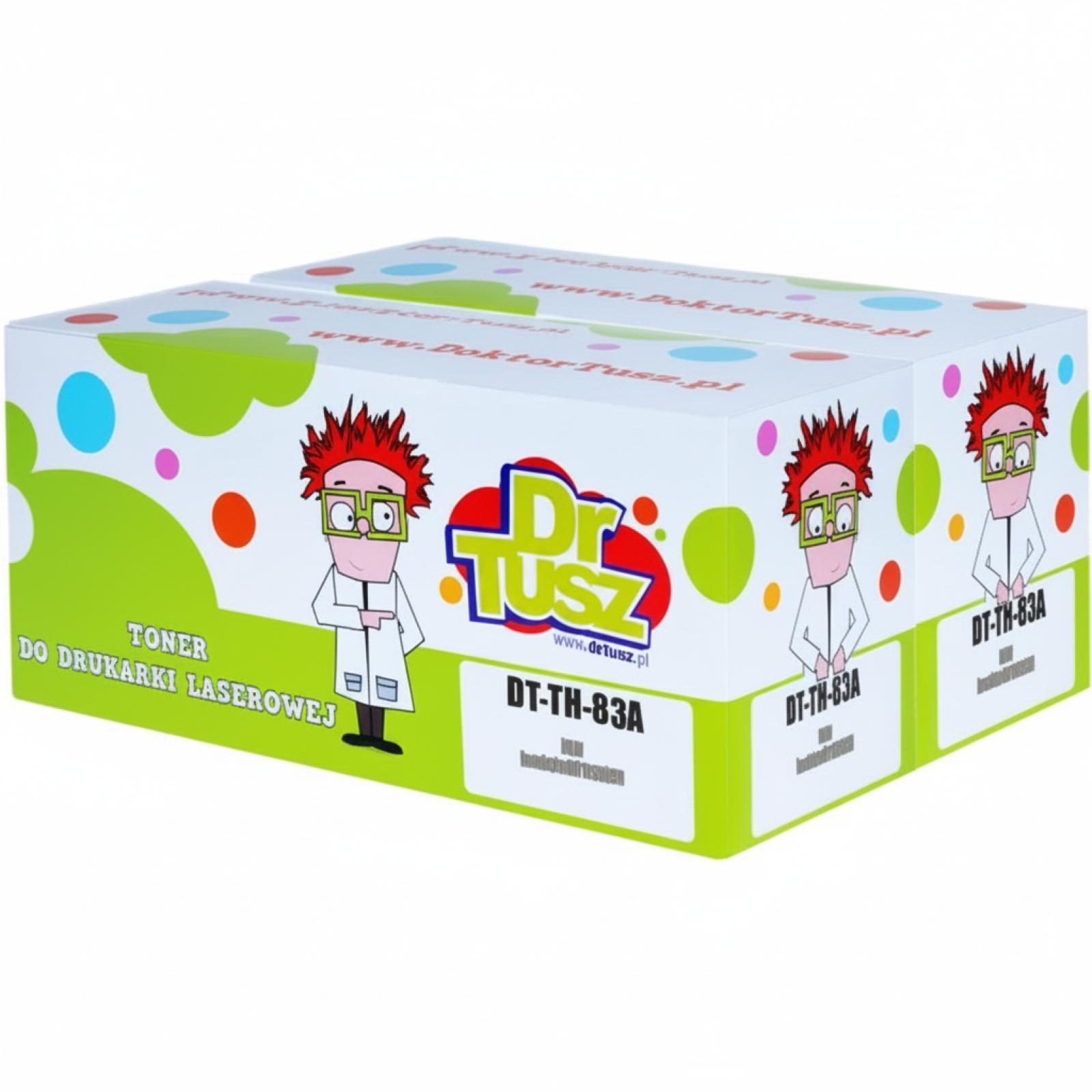 Tonery Zamienniki 83A do HP (CF283AD) (Czarne) (dwupak)