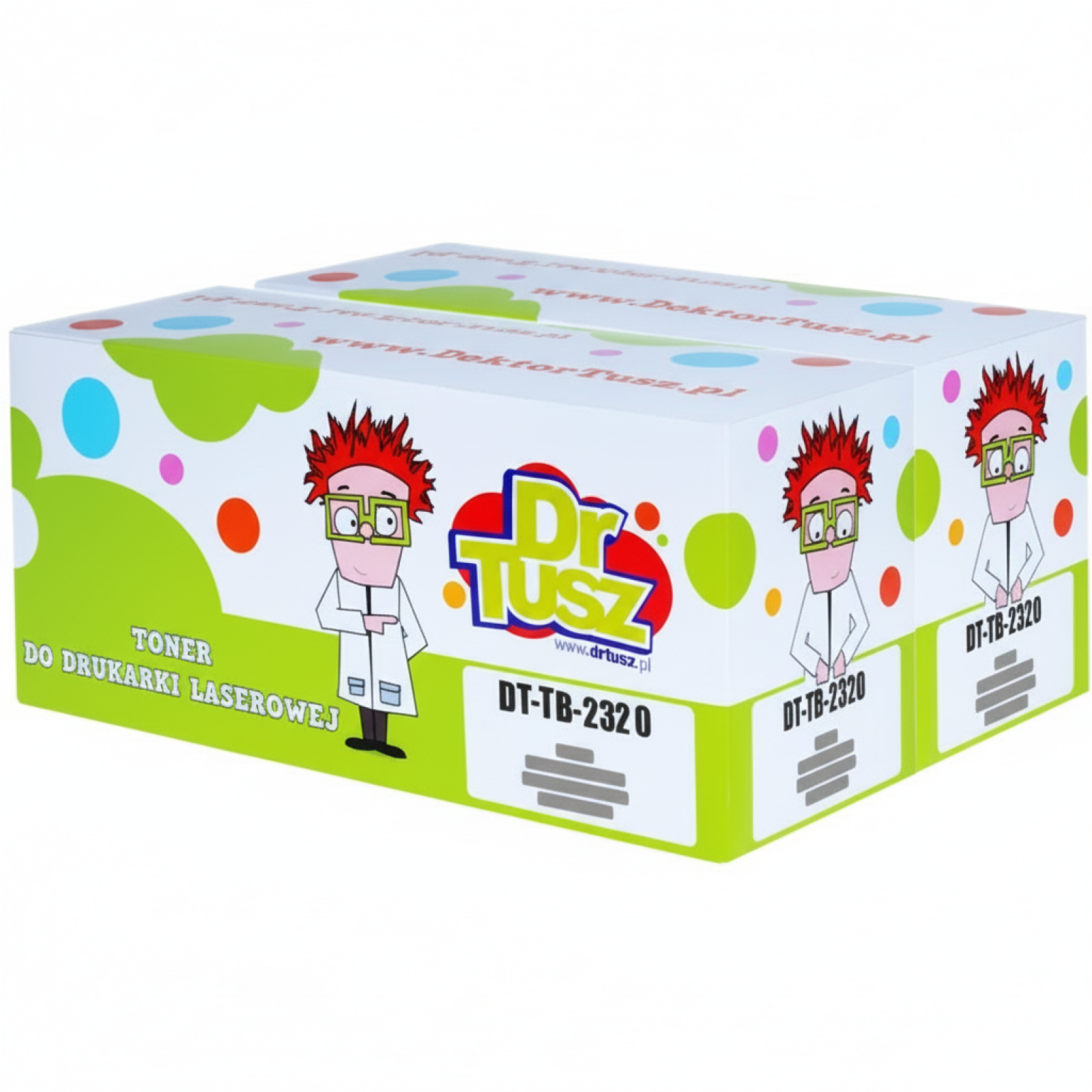 Tonery Zamienniki TN-2310 do Brother (TN2310D) (Czarne) (dwupak)