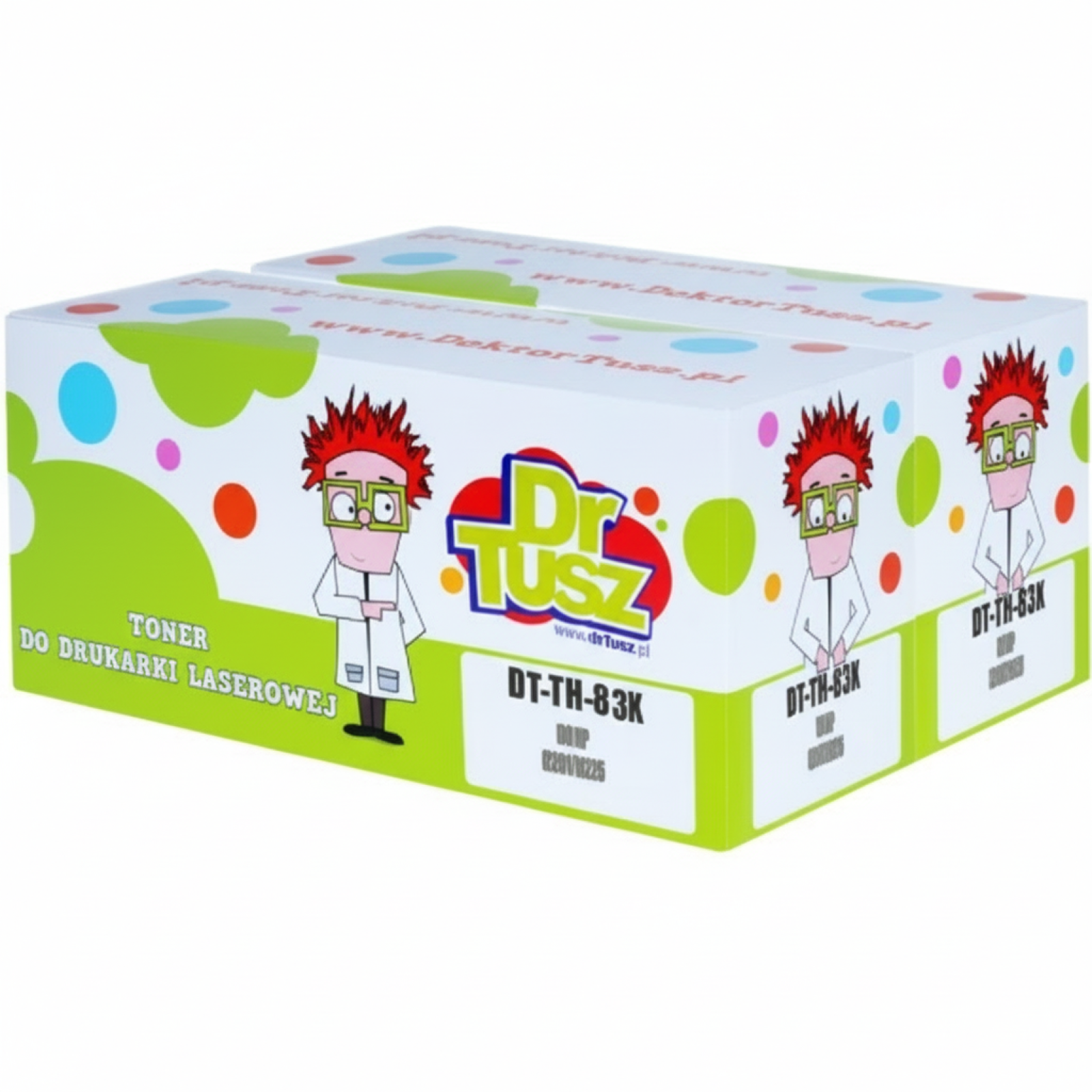 Tonery Zamienniki 83X do HP (CF283XD) (Czarne) (dwupak)