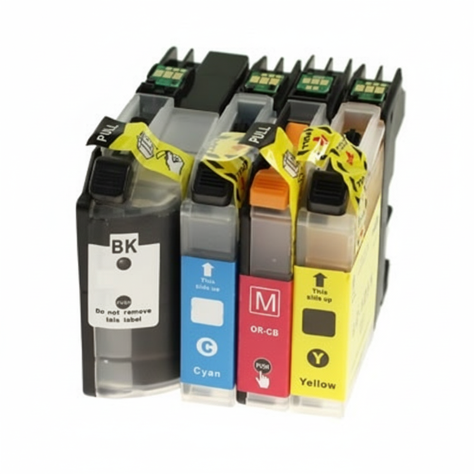 Tusze Zamienniki LC-227 225 XL CMYK do Brother (LC227CMYK) (komplet)