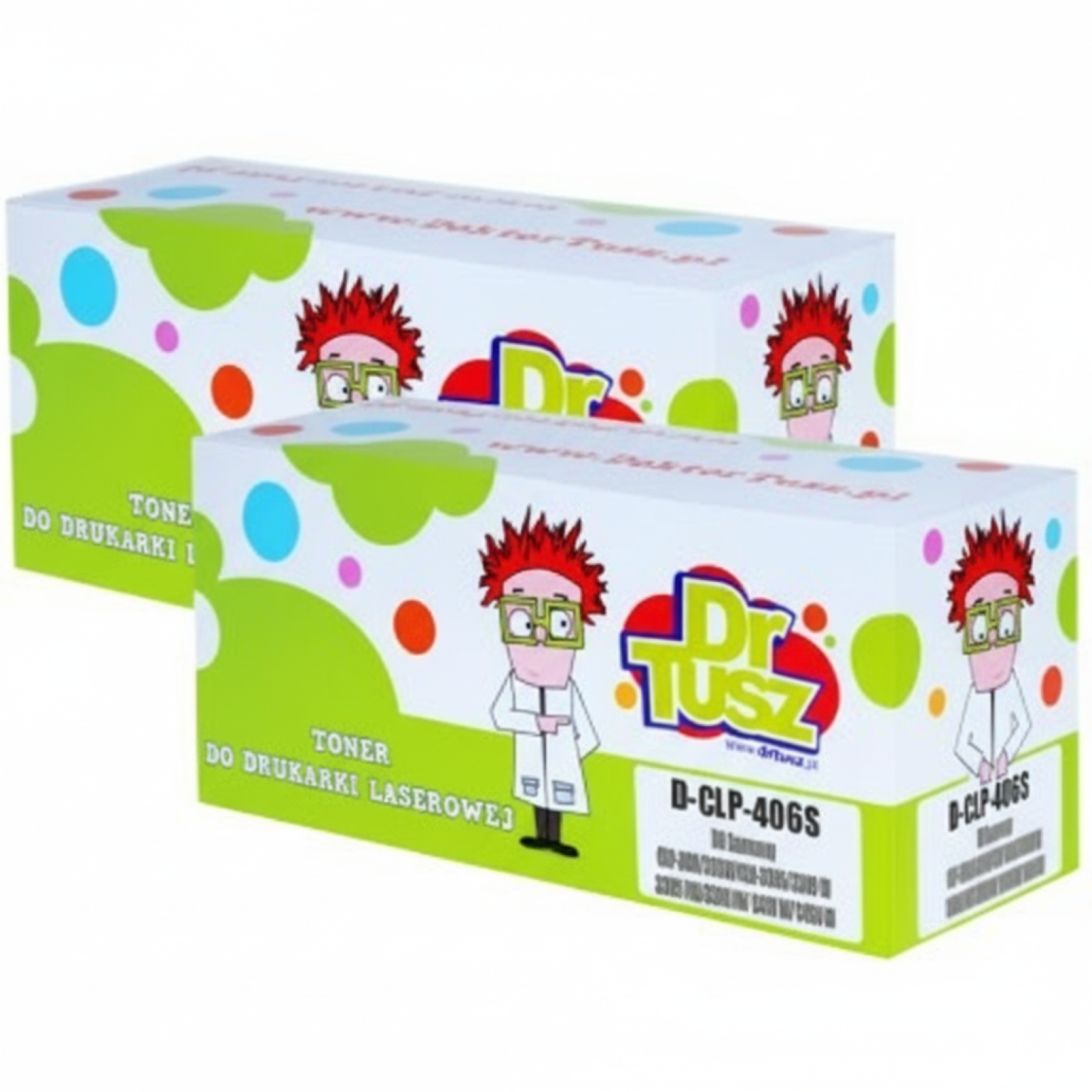 Tonery Zamienniki CLT-P406B do Samsung (SU374A) (Czarne) (dwupak)