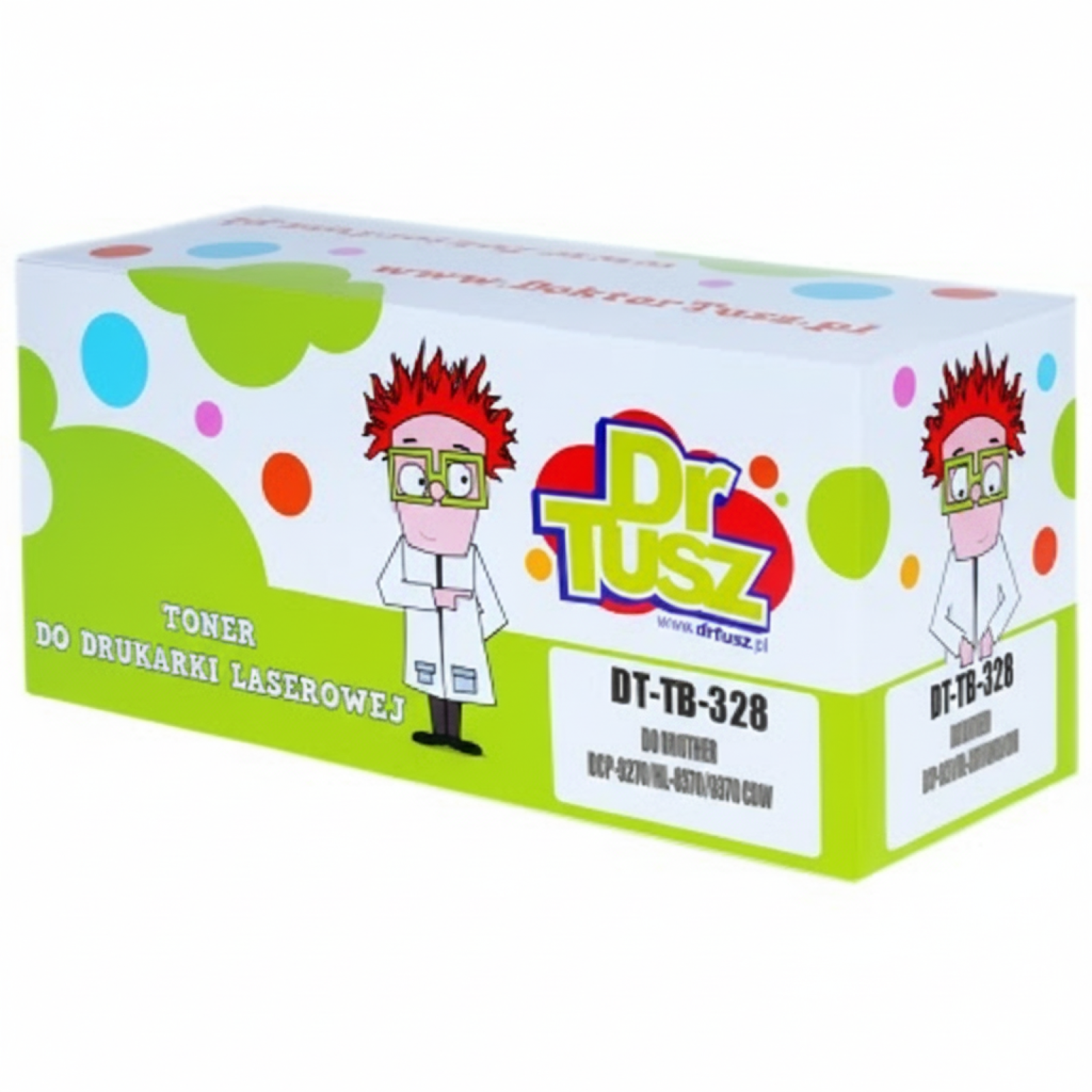 Toner Zamiennik TN-328C do Brother (TN328C) (Błękitny)