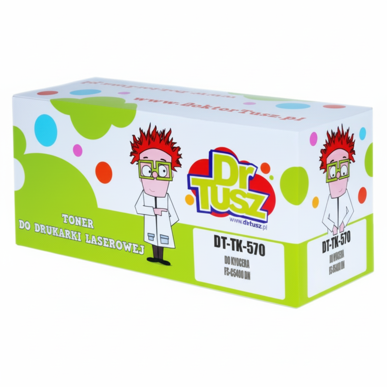 Toner Zamiennik TK-570M do Kyocera (1T02HGBEU0) (Purpurowy)