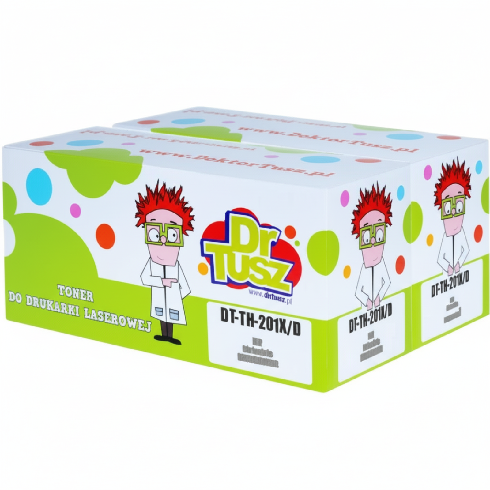 Tonery Zamienniki 201X do HP (CF400XD) (Czarne) (dwupak)