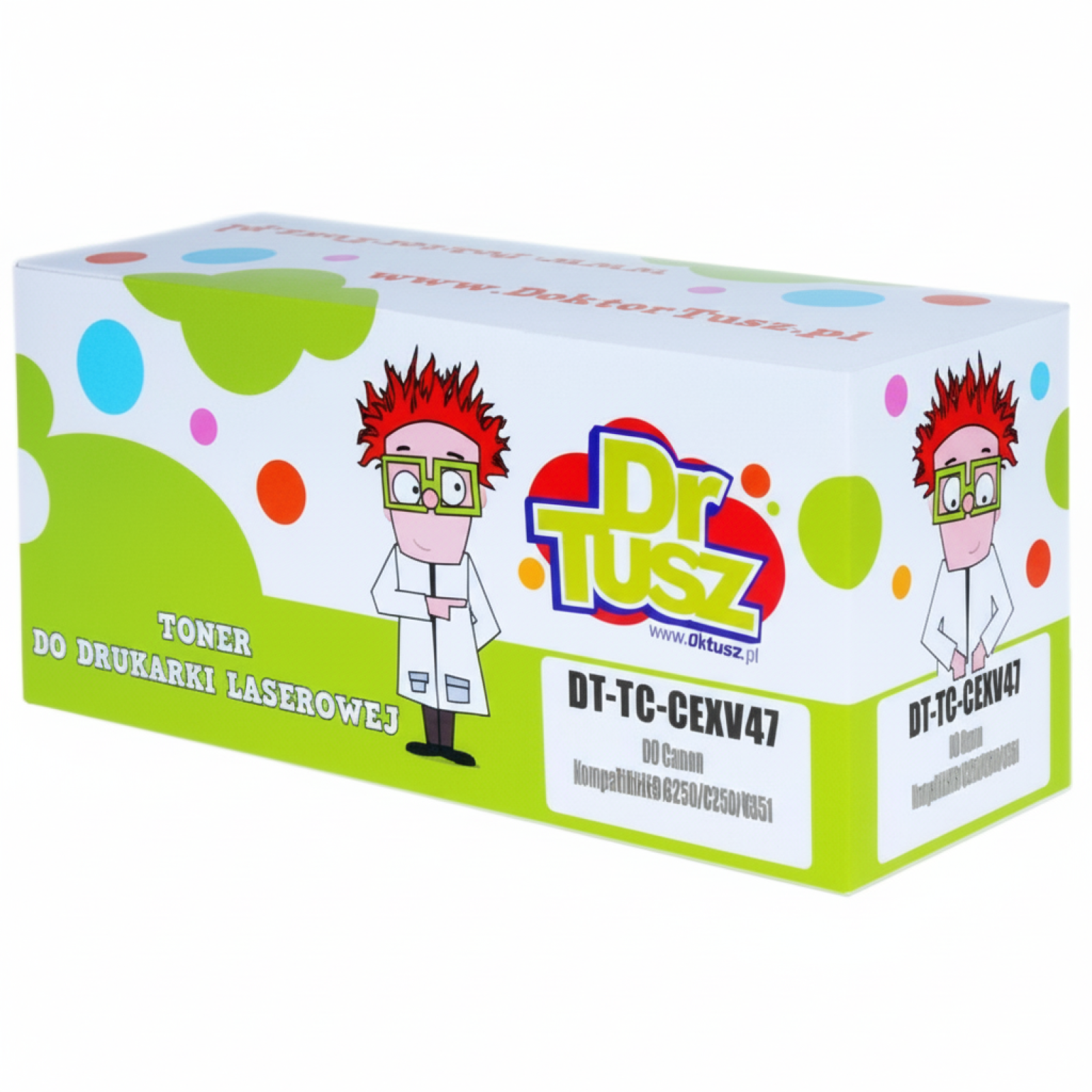 Toner Zamiennik C-EXV47 M do Canon (8518B002) (Purpurowy)