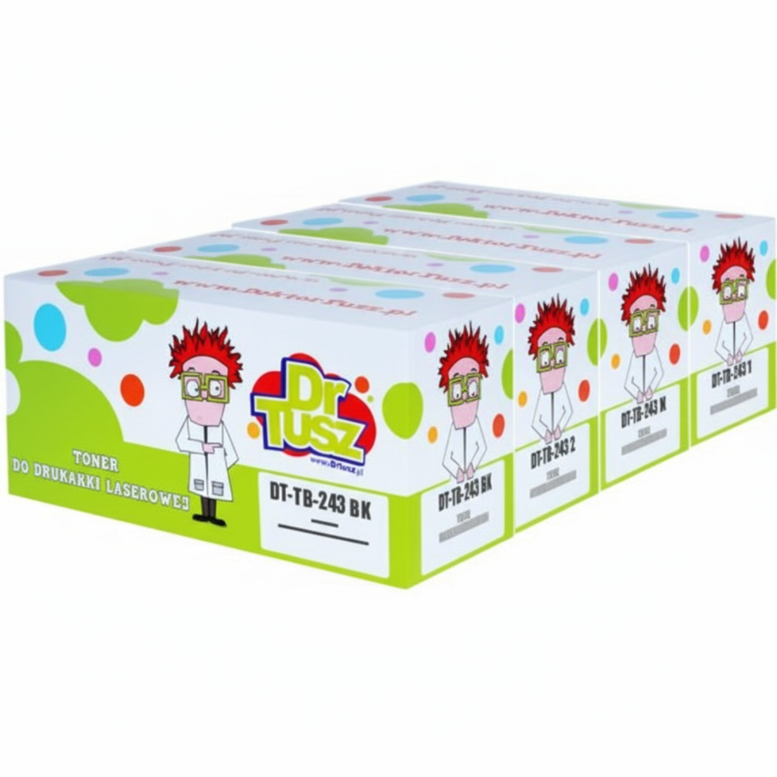 Tonery Zamienniki TN-243 CMYK do Brother (TN243CMYK) (komplet)