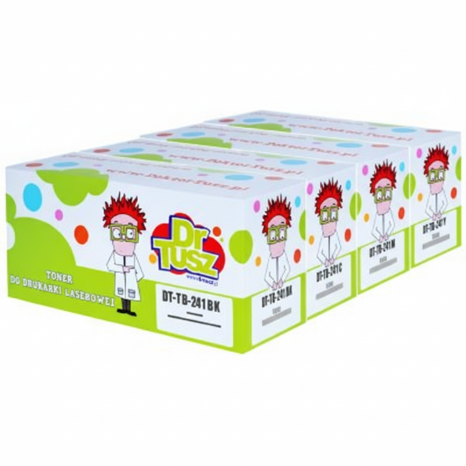 Tonery Zamienniki TN-241 CMYK do Brother (TN-241CMYK) (komplet)